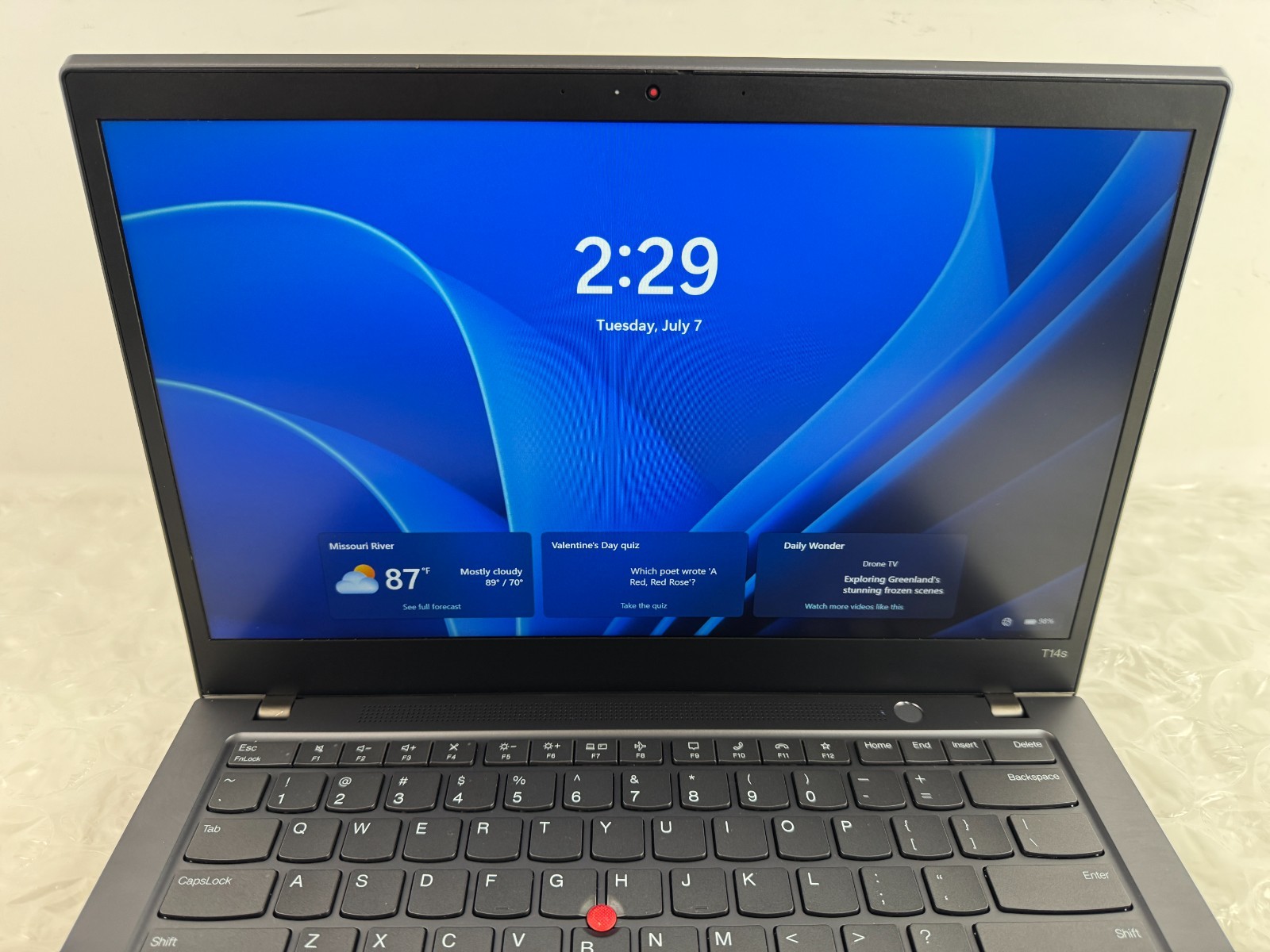 Lenovo ThinkPad T14s Gen 2 i7-1185G7 16GB 256GB SSD 14″ FHD Win 11 Pro