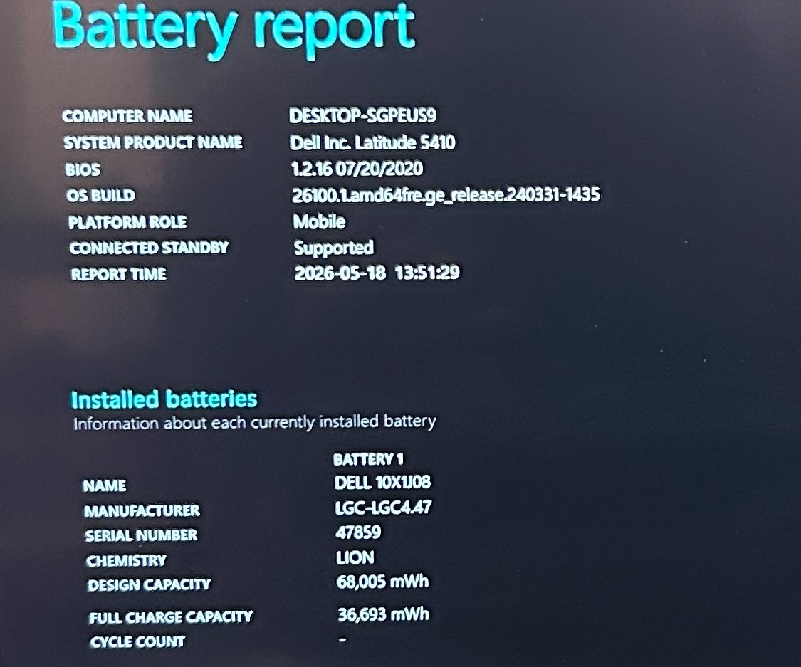 Dell Latitude 5410 14″ FHD Touch |i5-10310U 1.7GHz |256GB NVMe| 16GB RAM |W11P