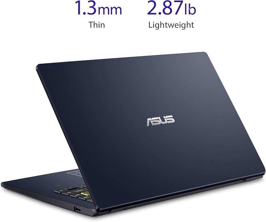 ASUS L410 MA-DB04 14in FHD Celeron N4020 4GB 128GB eMMC Win10 Home S Mode Black