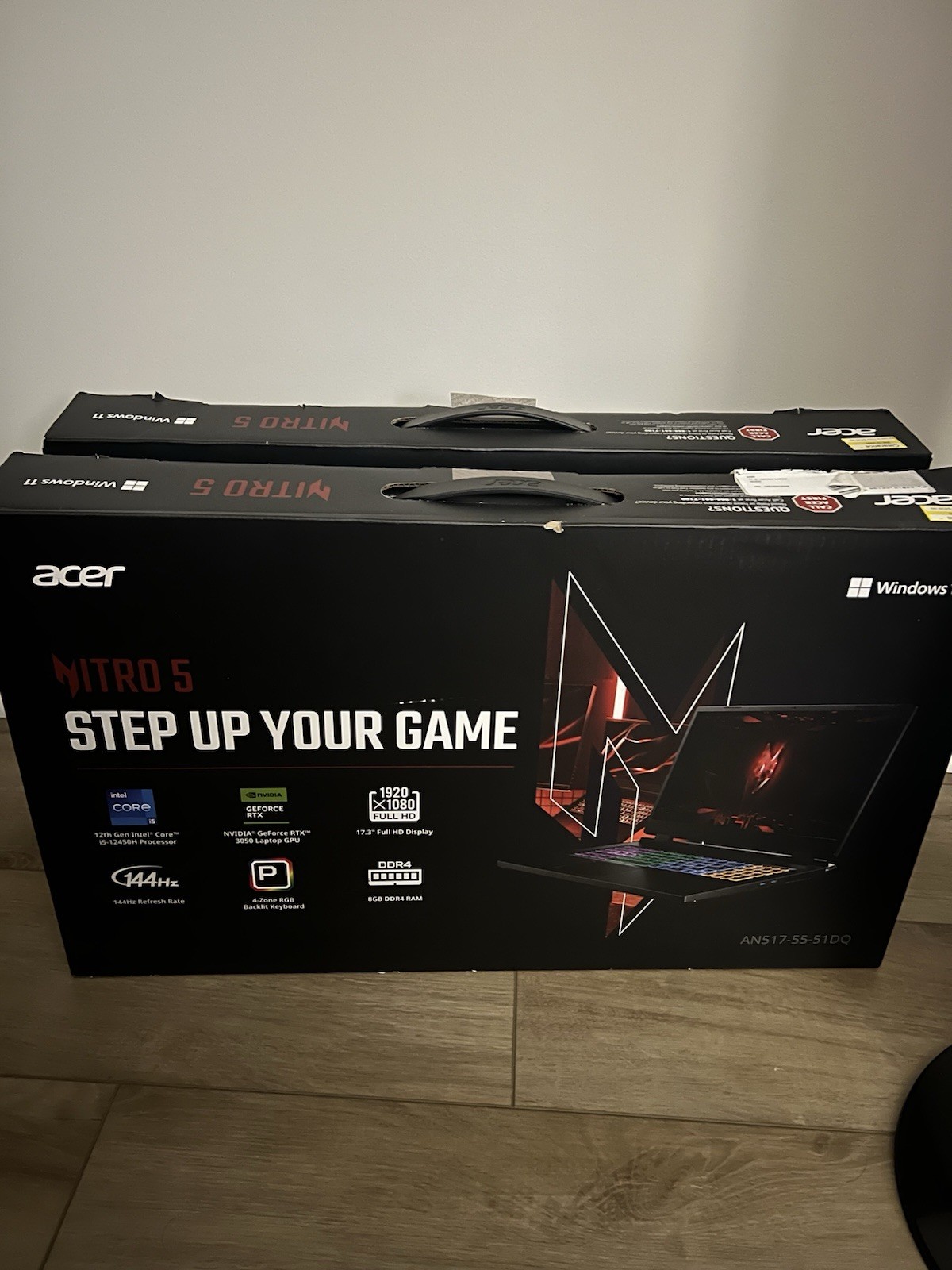 Acer Nitro 5 17.3″ FHD i5-12 16GB 512GB SSD GeForce RTX 4050 Gaming Laptop