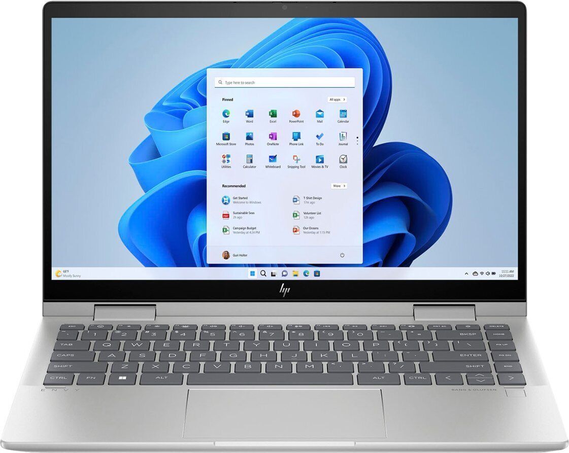 HP – Envy 2-in-1 14″ Full HD Touch-Screen Laptop – Intel Core i7 – 16GB Memor…
