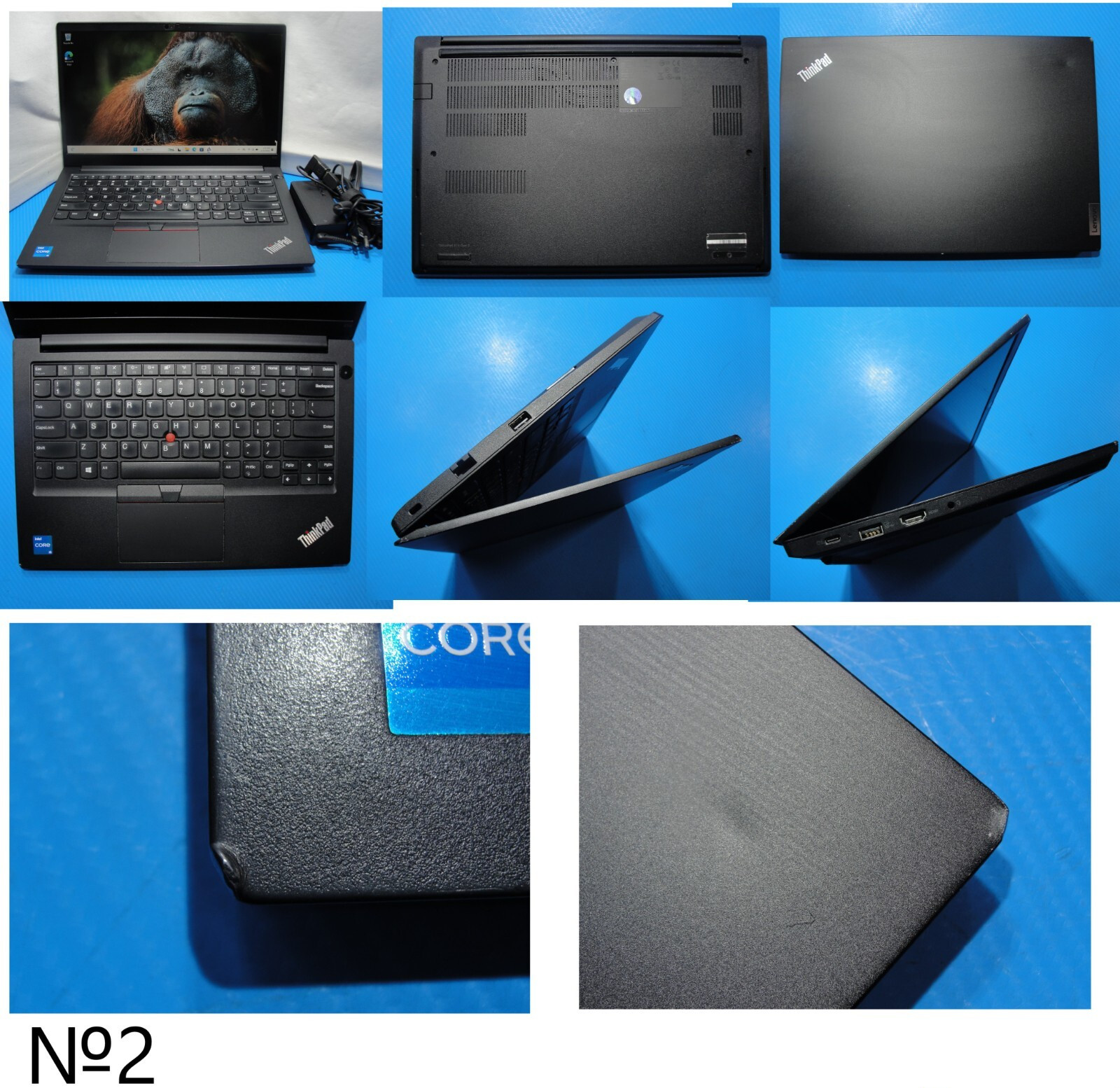 Lenovo ThinkPad E14 Gen 2 14” FHD Core i5-1135G7 2.4GHz 16GB 512GB SSD +Charger