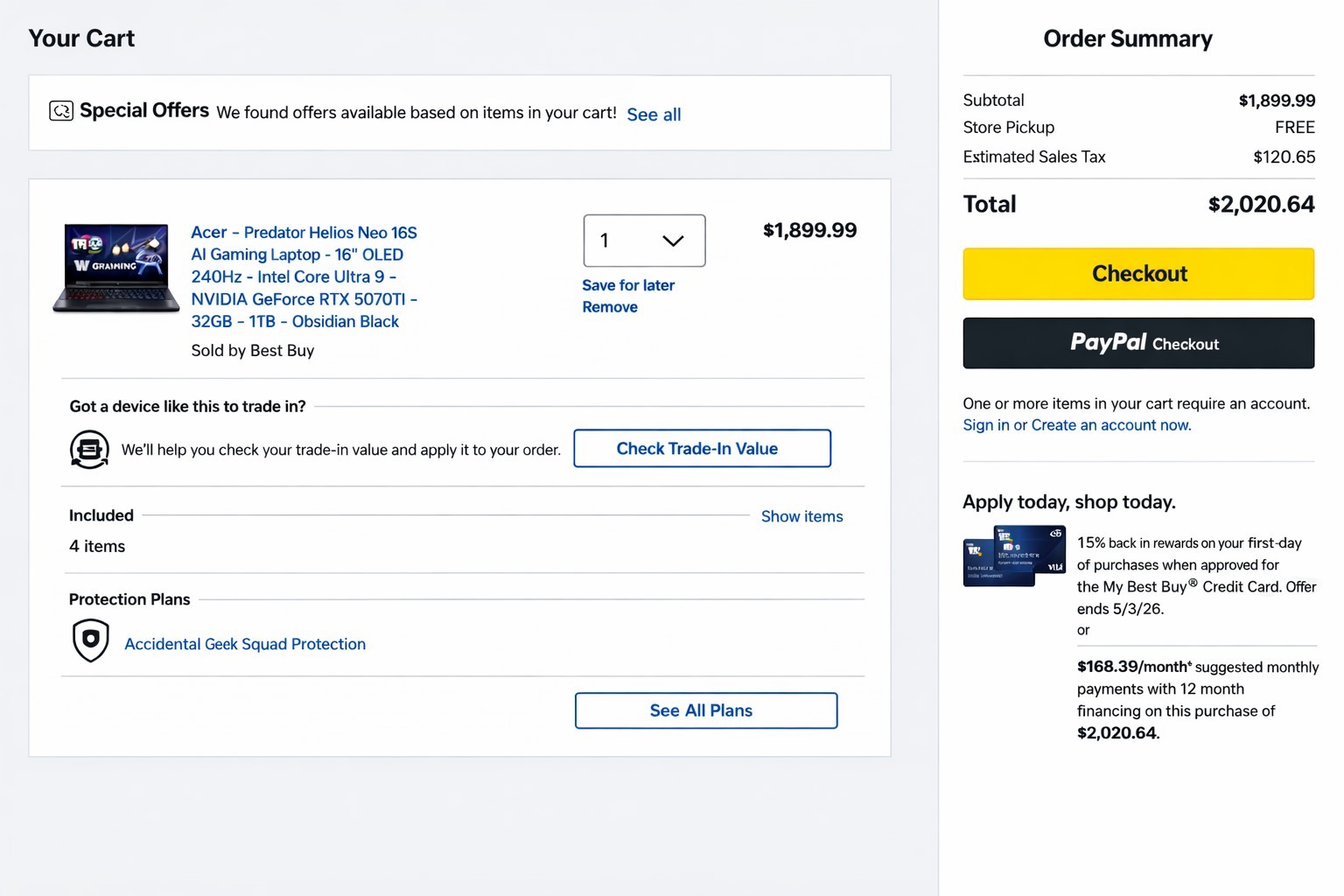 Acer Predator Helios Neo 16s AI Gaming Laptop