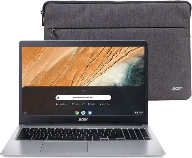 Acer Chromebook 315 15.6 in FHD Intel N4500 4GB RAM 64GB Sleeve Included