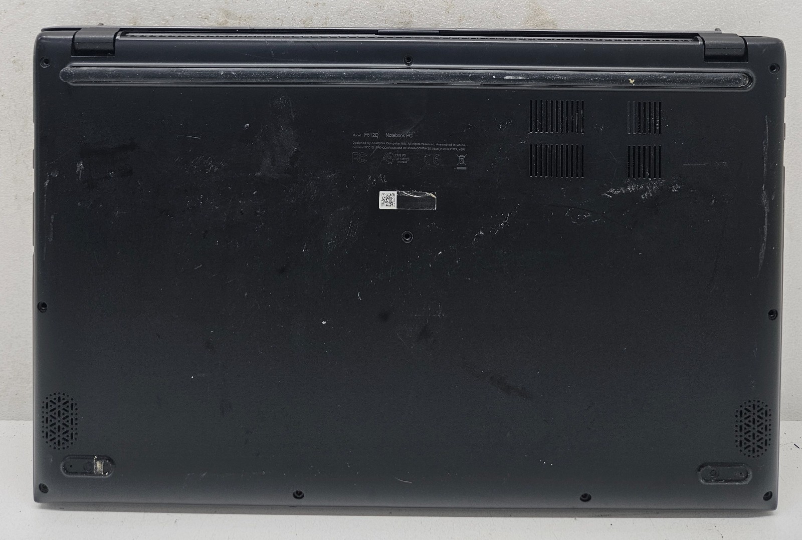ASUS VivoBook F512DA 15.6″ Laptop AMD Ryzen 3 NO RAM/HD/OS/POWER (FL)