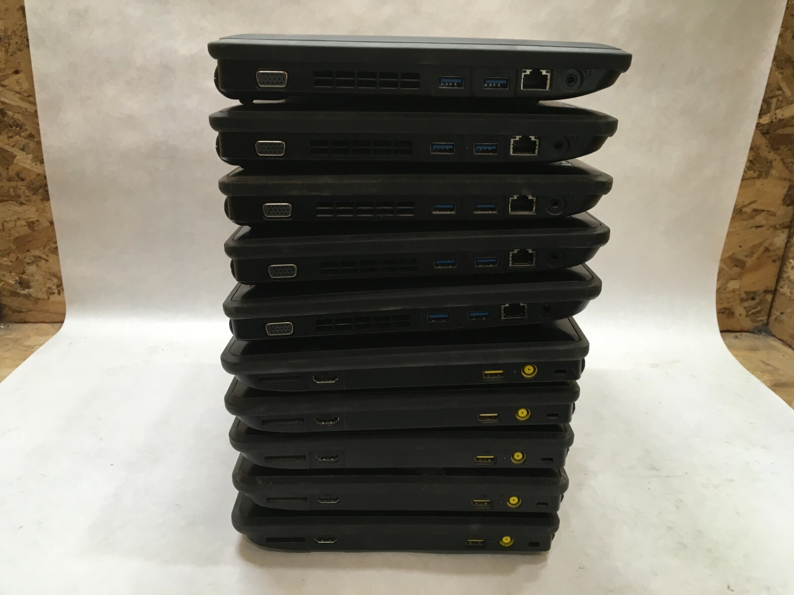 Lot of 10 Lenovo ThinkPad X131e X140e AMD E Series Various Issues For Parts- FT