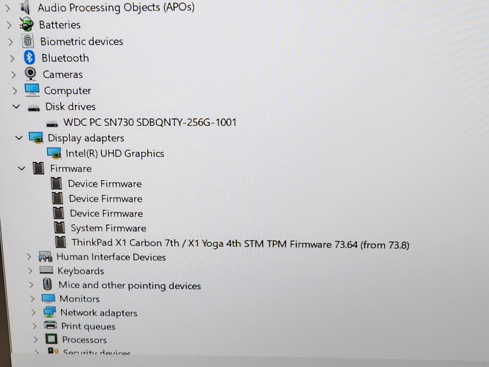Lenovo ThinkPad X1 Carbon Gen 7 FHD i5-10210U 8GB 256GB SSD EXCELLENT BATTERY ~