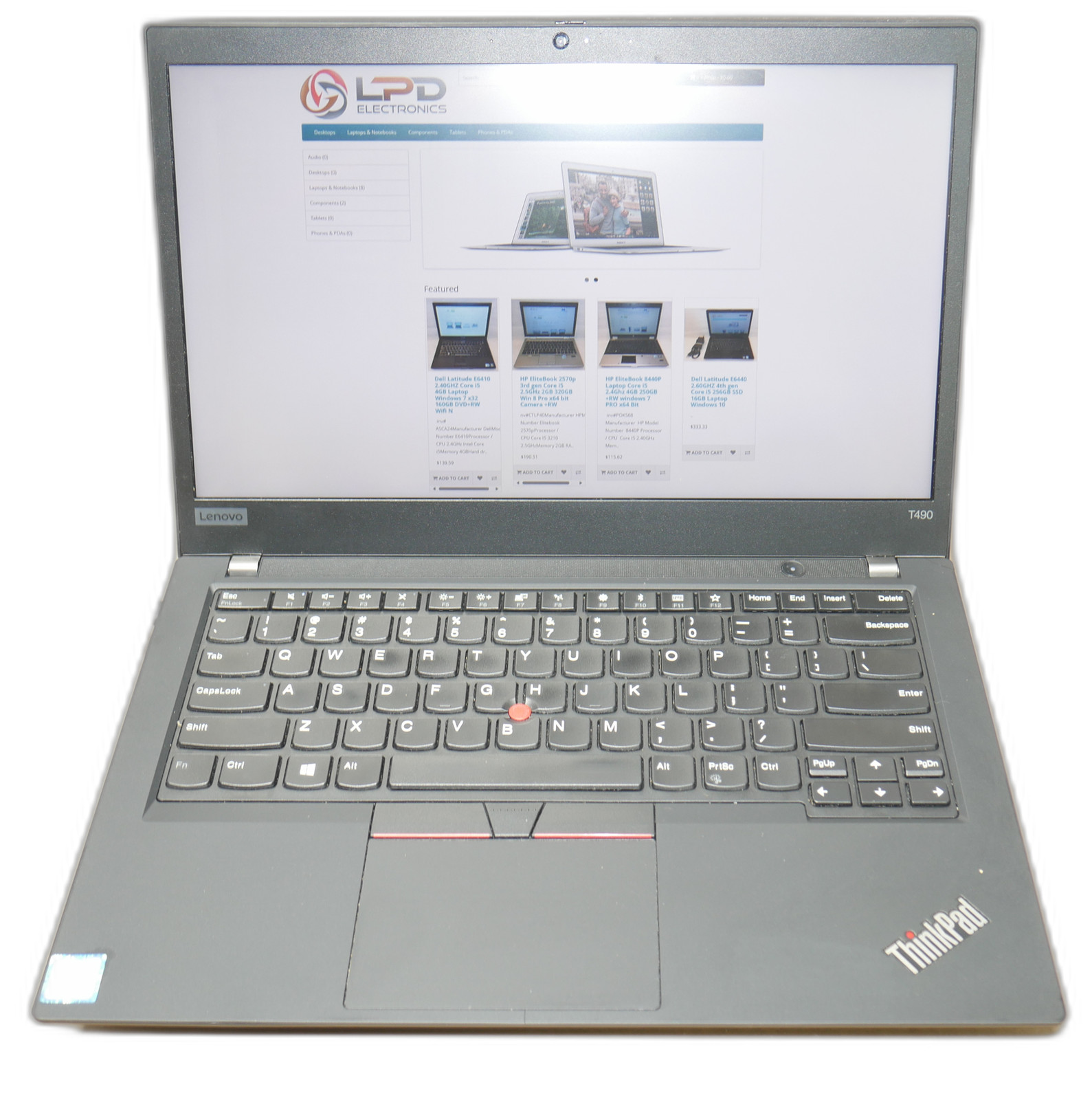 LENOVO ThinkPad T490 Intel Core i5-8365U 1.60GHz 24 GB 256GB SSD 14″ Win11Pro 9J