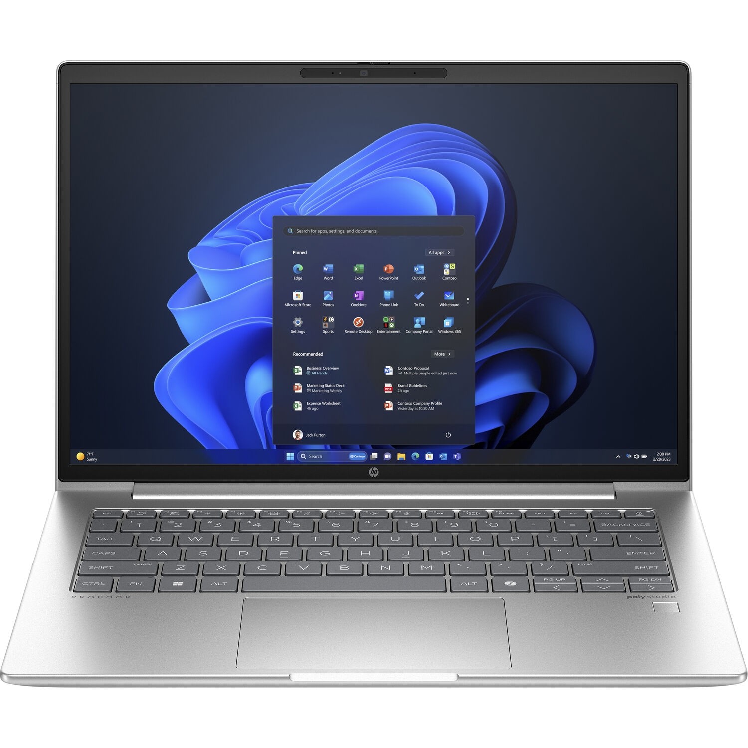 HP ProBook 445 G11 14″ Touchscreen Laptop AMD Ryzen 7 7735U 16GB 512GB SSD A1SY9