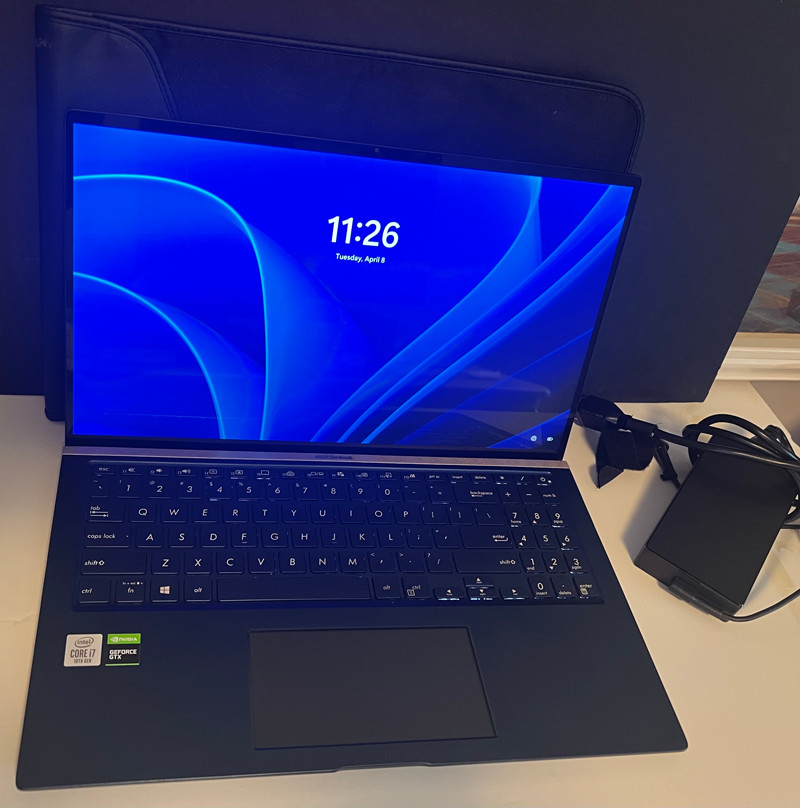 Graphics/Animation Design LAPTOP ASUS Zenbook Pro UX534FTC-NH77 with Miniscreen