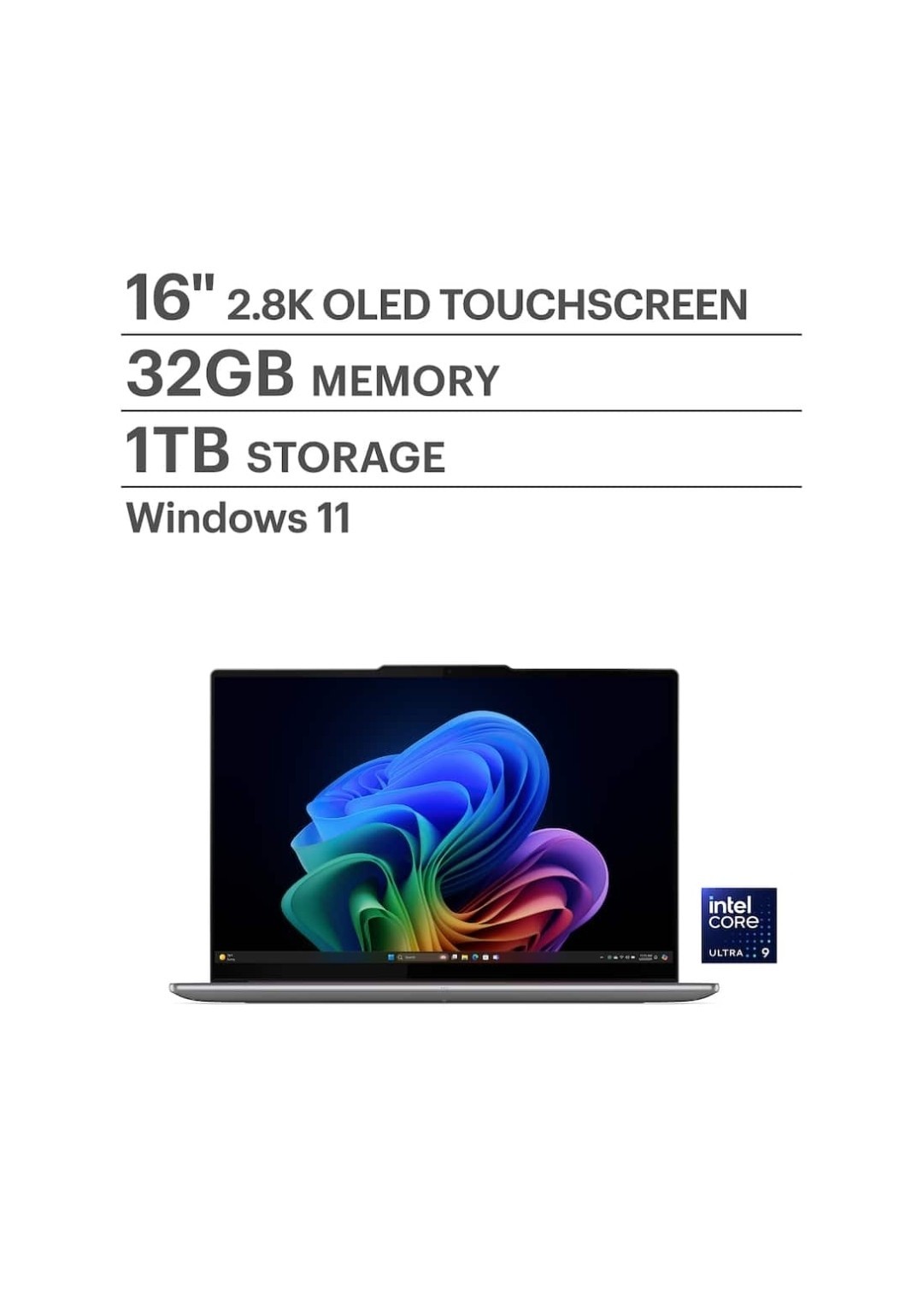 Lenovo Yoga Pro 9i 16″ 2.8K OLED Touch Ultra 9 285H RTX 5050 32GB 1TB Like Ne w