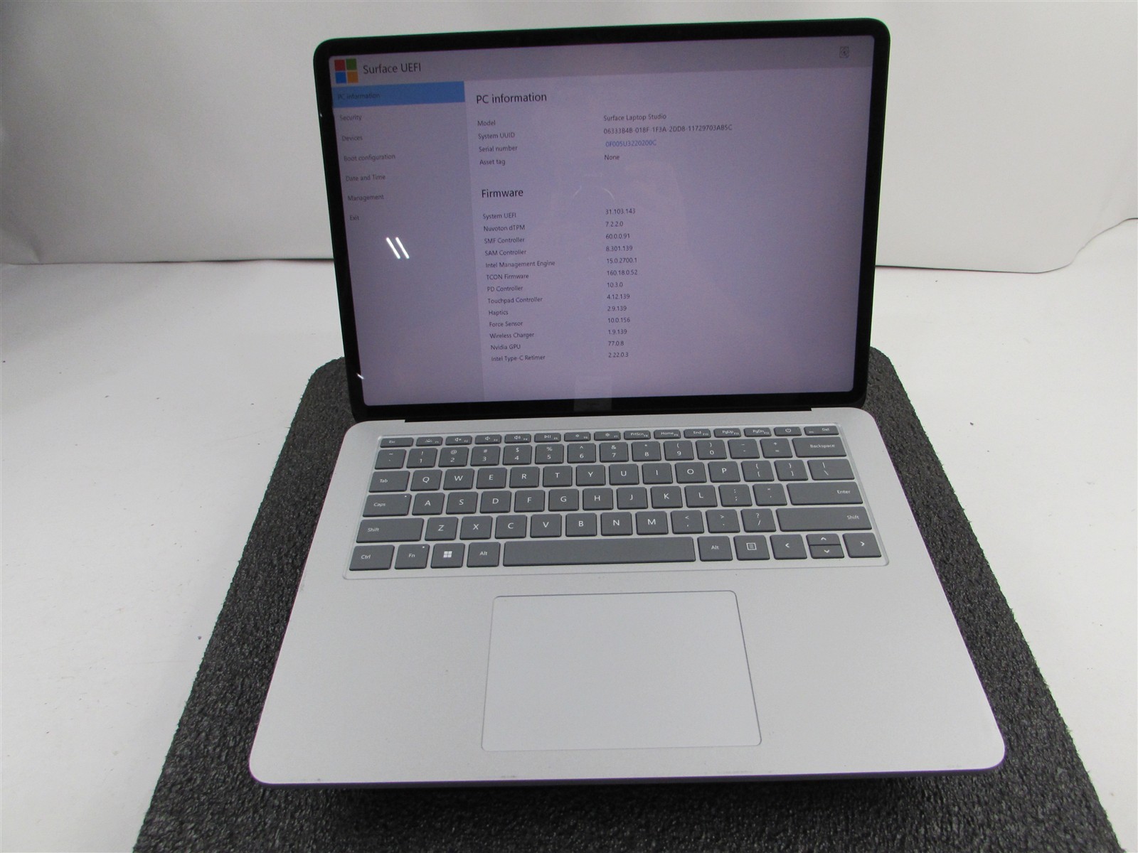 Microsoft Surface Laptop Studio 1964 i7-11370H 1TB SSD 32GB RTX A2000 *No A/C*