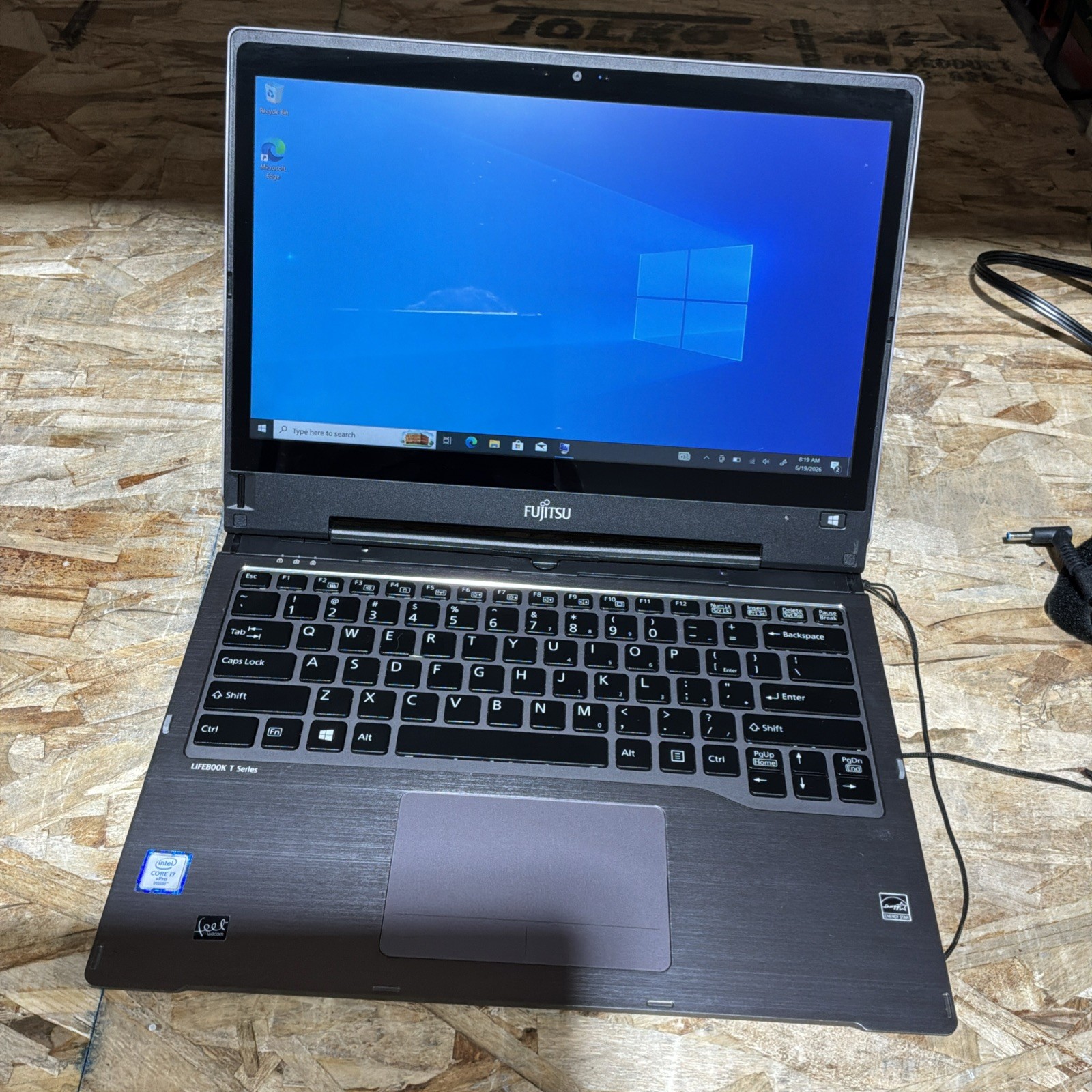 FUJITSU LIFEBOOK T936 LAPTOP i7-6600u 2.3GHZ 16GB RAM TOUCH 256 GB SSD C473