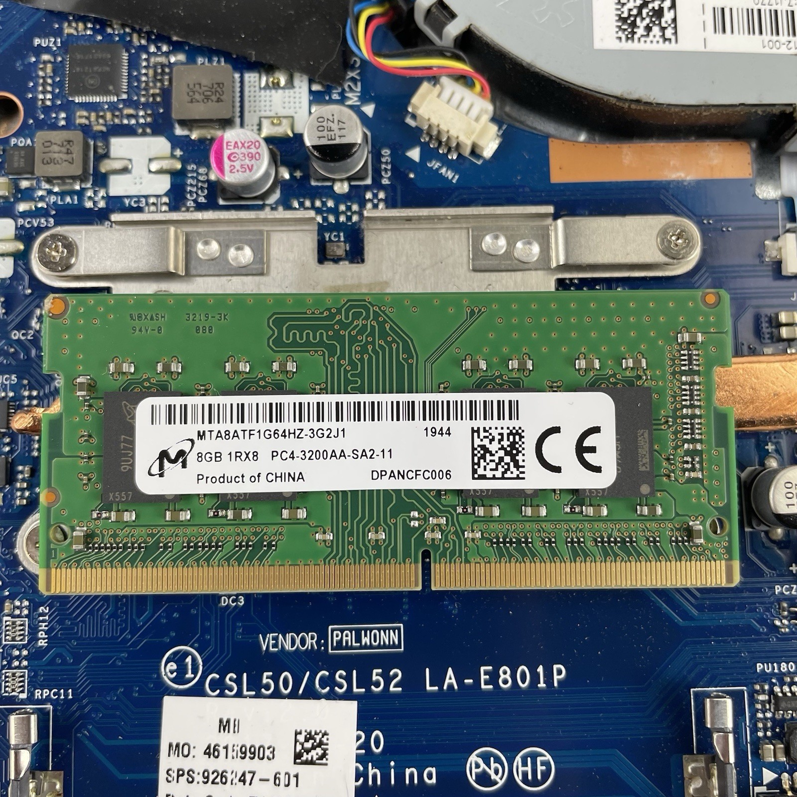 HP 250 G6 15.6″ i5-7200U 2.50 GHz 8 GB RAM No SSD No OS – Bad Keys READ