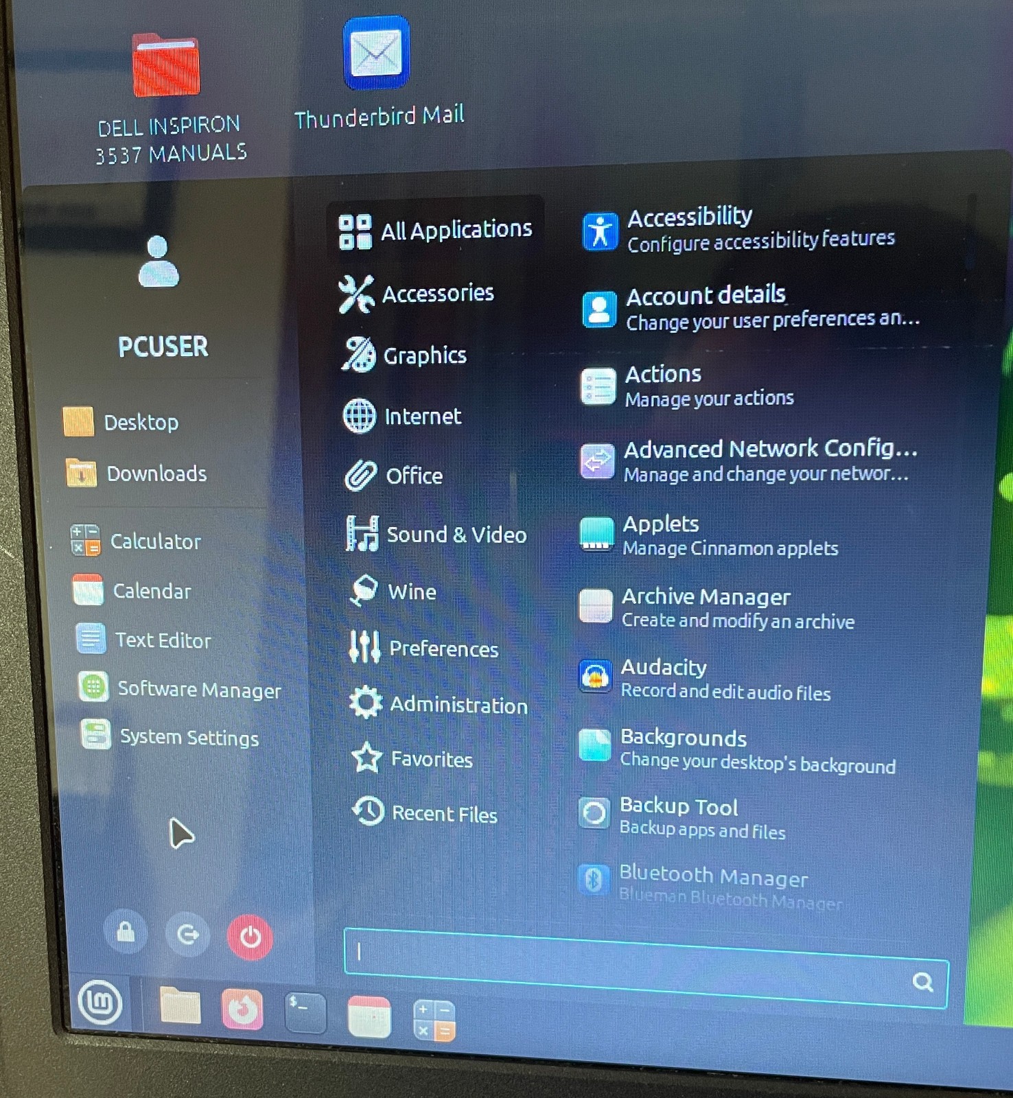 DELL INSPIRON 15-3537 Laptop 15″ i3 256gb+1tb Linux Mint 22.3-extras-14