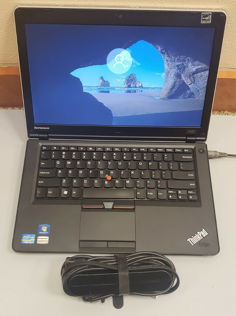 LENOVO THINKPAD EDGE E420 Intel Core i3-2350 2.30GHz 4GB RAM 320GB HDD WEBCAM