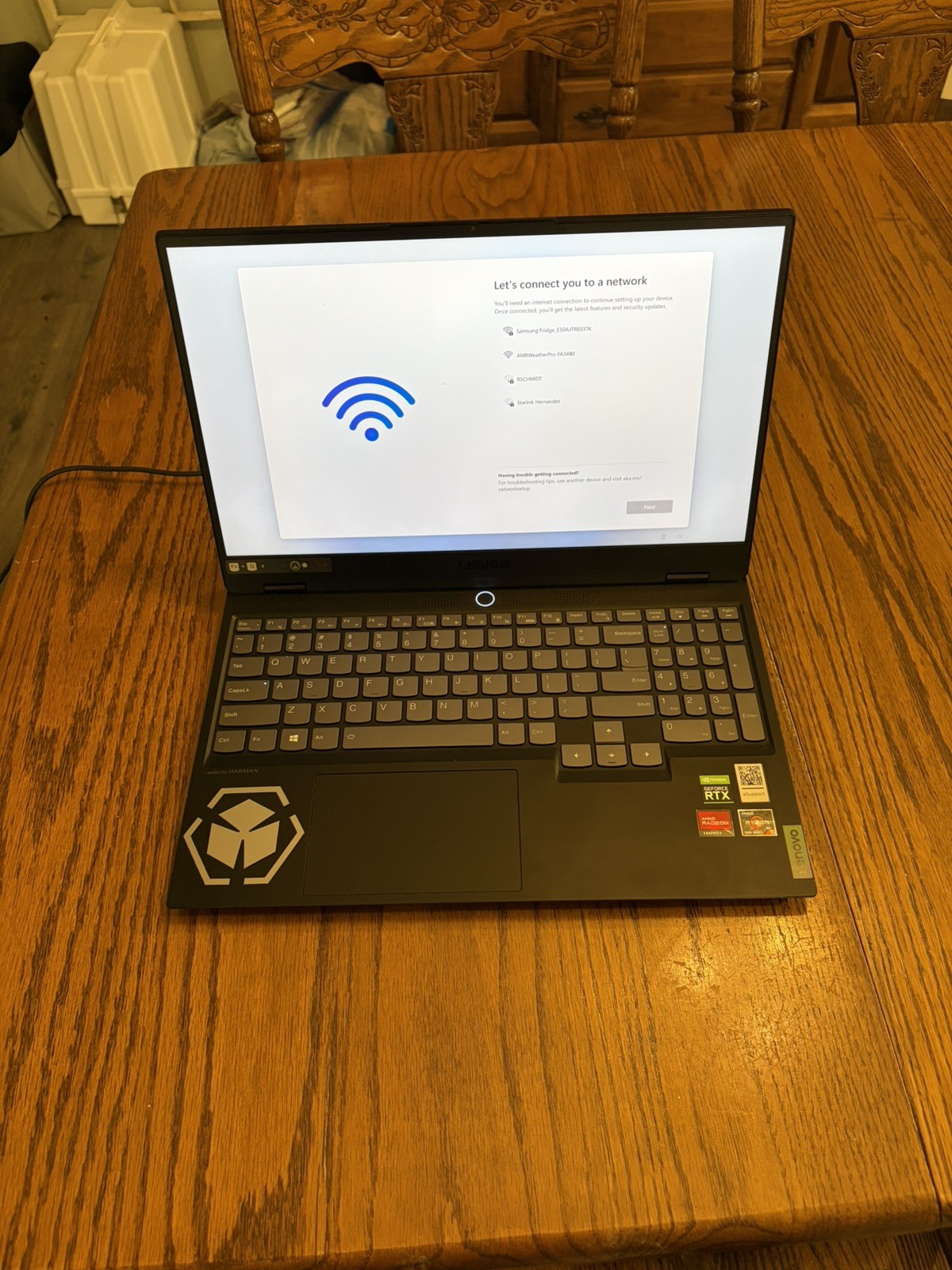 Lenovo Legion Slim 7 15” (1TB SSD AMD Ryzen 9 5900HX 3.3GHz 16GB) Gaming Laptop