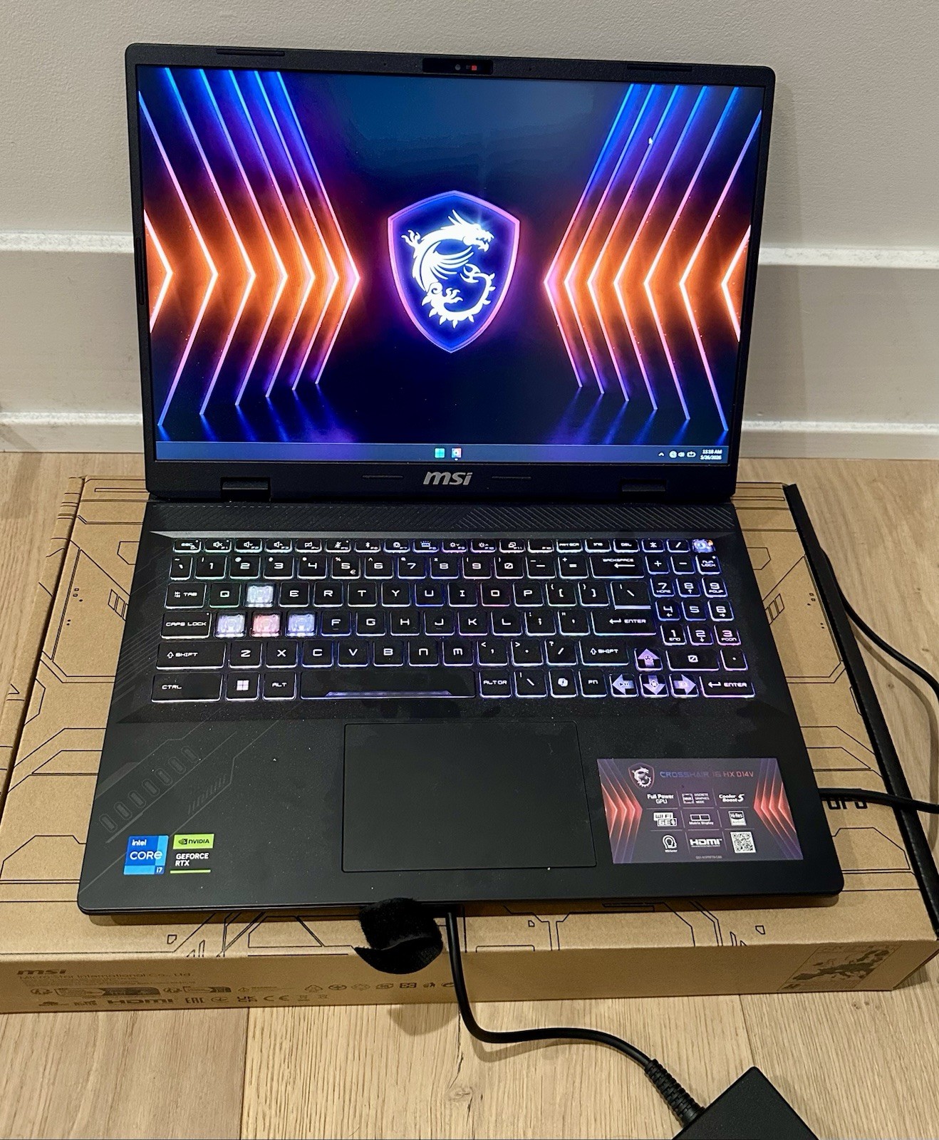 MSI Crosshair 16 HX D14VGKG 16″ i7-14650HX 2.2GHz 16GB DDR5 1TB GeForce RTX 4070