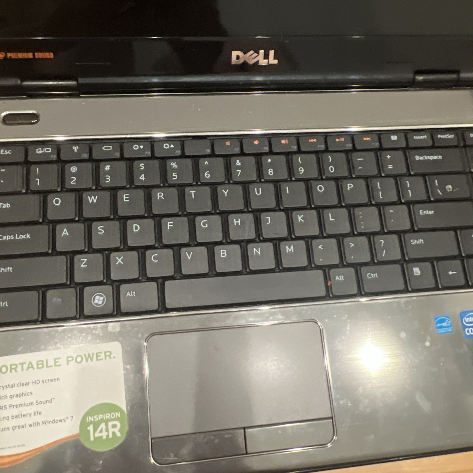 Dell Inspiron N4010 Blue Laptop P11G Untested/Parts Only Read Desc.