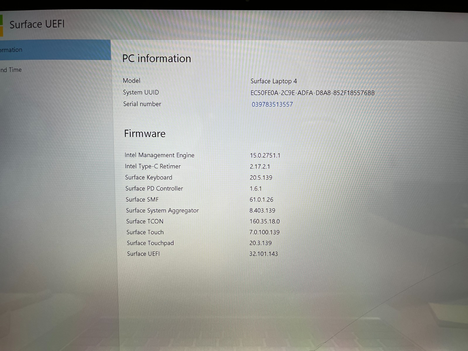 Microsoft Surface Laptop 4 15″ Intel i7-1185G7 16G 512GB SSD Windows 11 Home