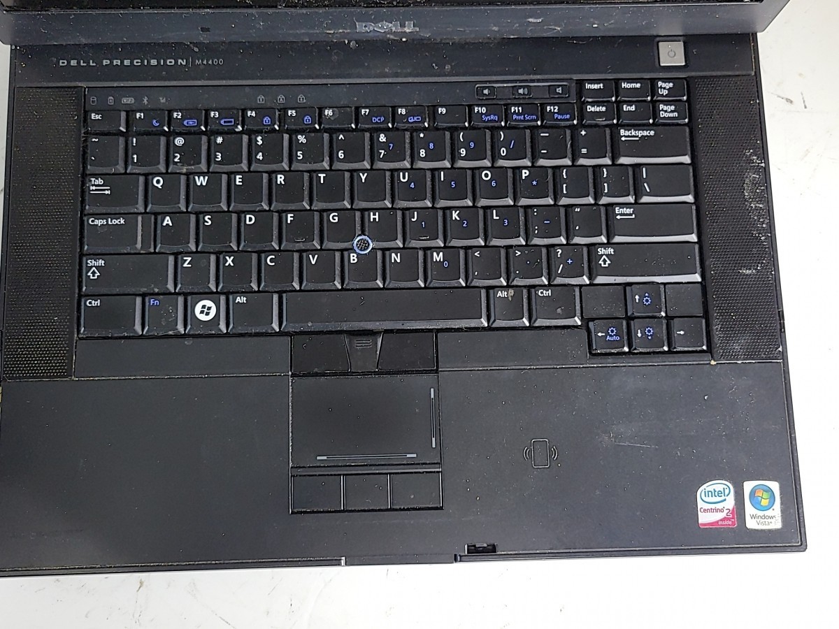DELL PRECISION M4400 Laptop Intel CORE2 DUO P8600 4GB SEE NOTES