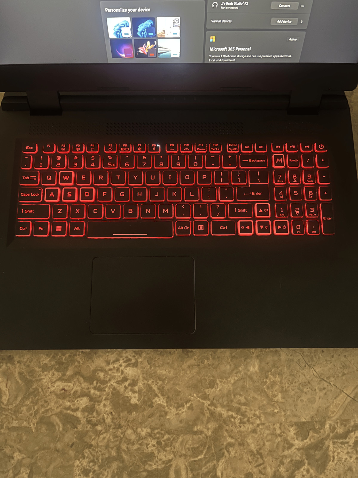Acer Nitro 5 17.3″ 144Hz IPS RTX 3050 Intel i5-12450H 2GHz 8GB DDR4 512GB SSD