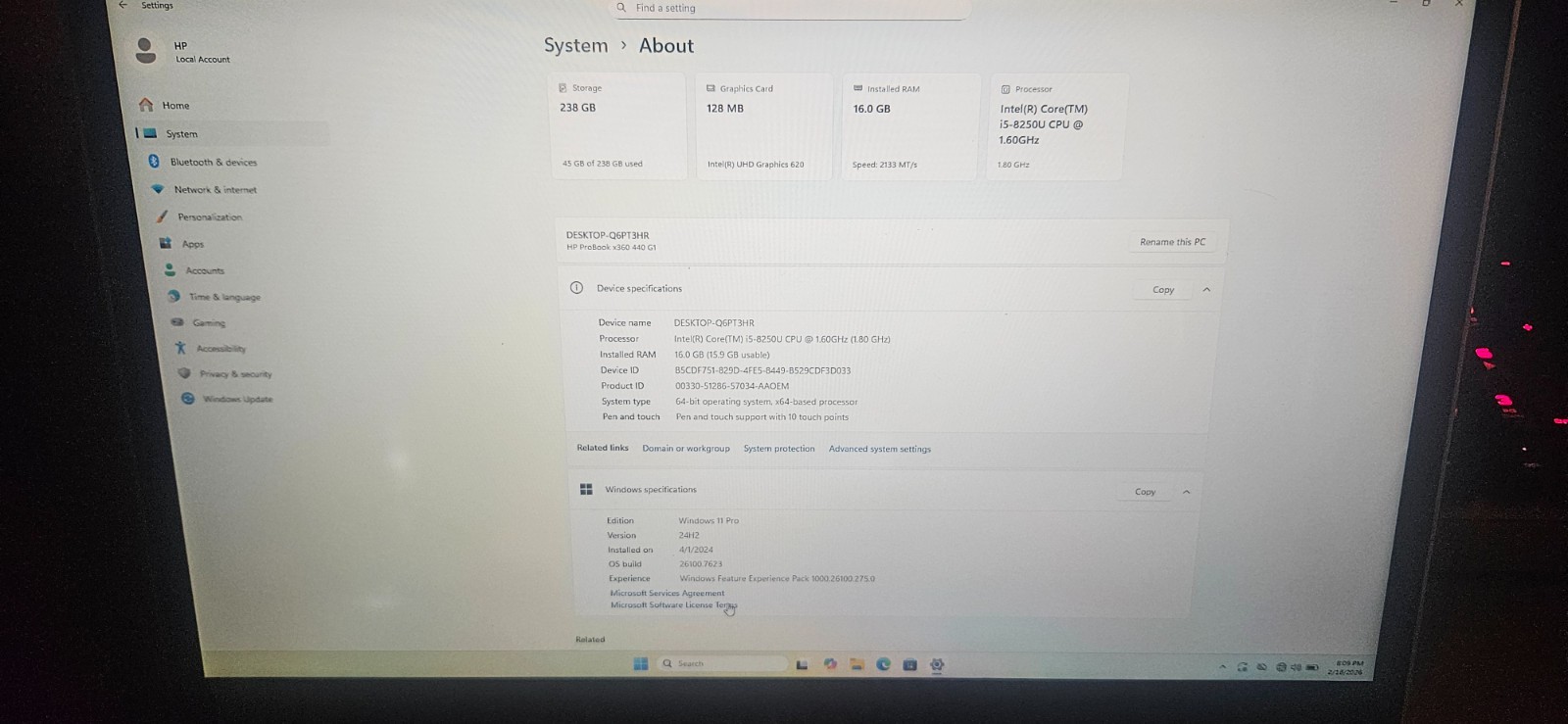 HP ProBook x360 – 14″ Touch – Windows 11 Pro