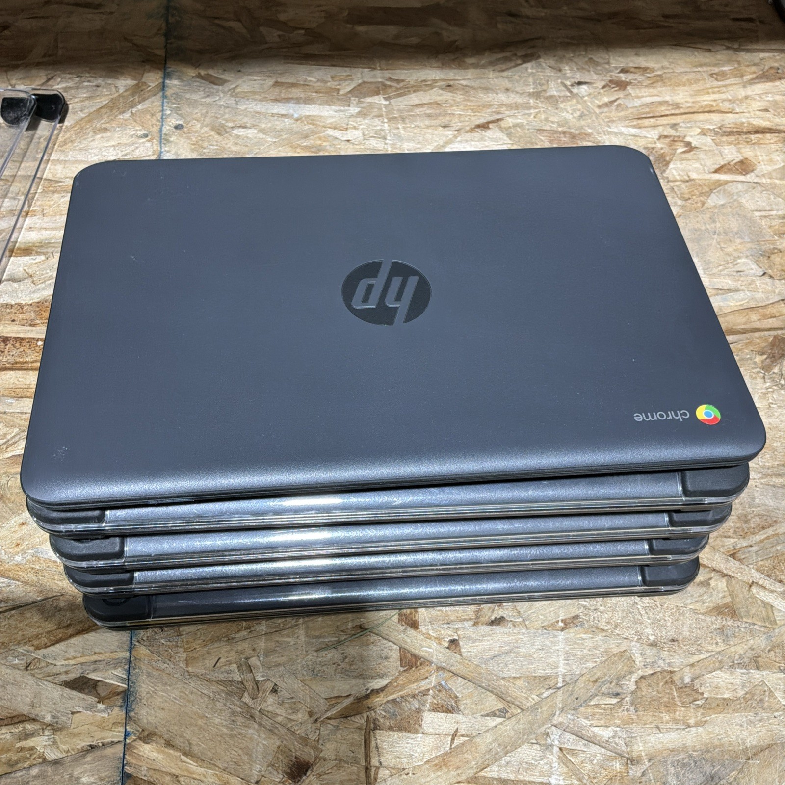 Lot Of 5! HP Chromebook 11 G6 EE 11.6″ 16GB N3350 ChromeOS, Black