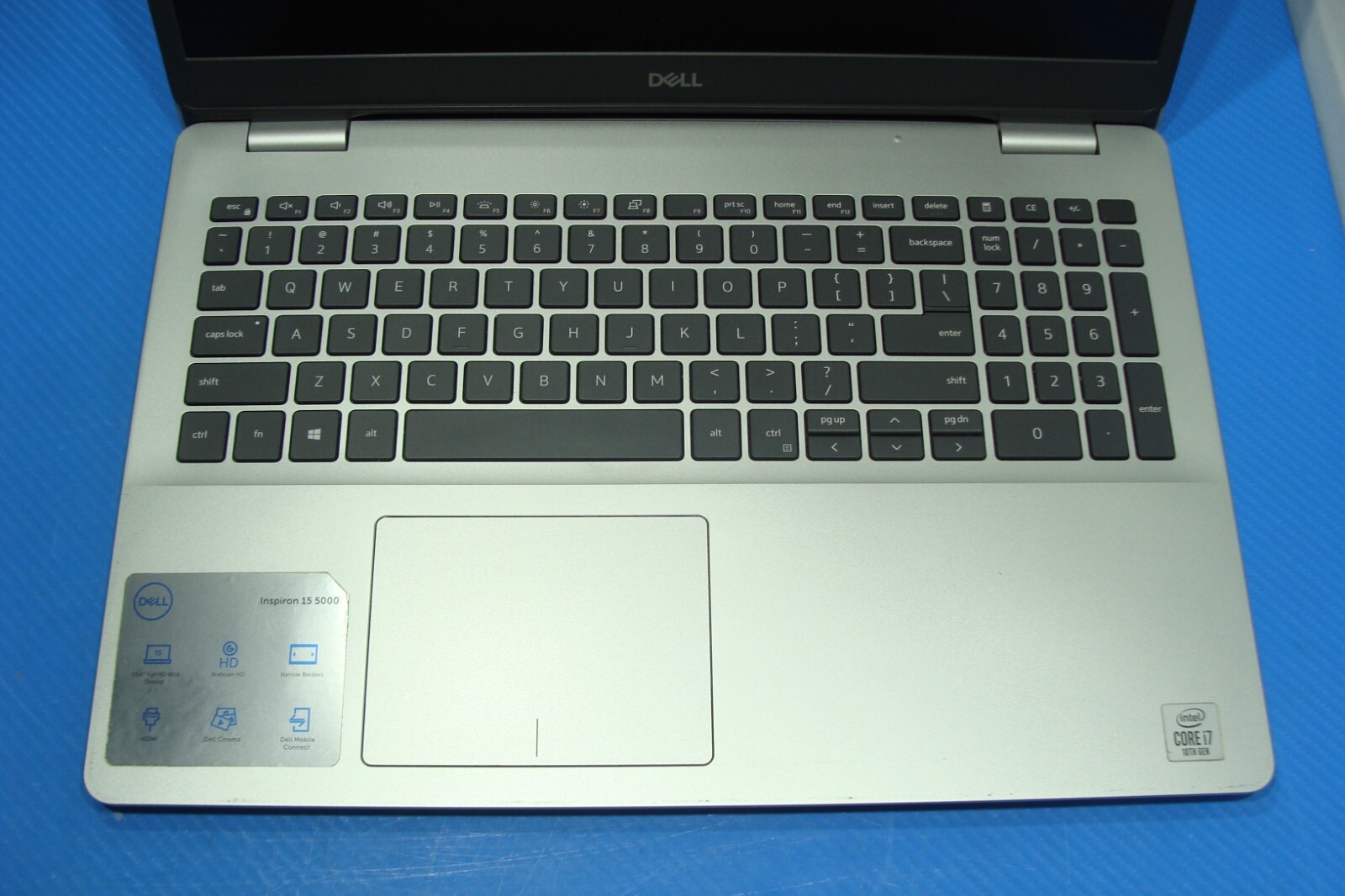 DELL Inspiron 5593 15.6″ FHD Intel i7-1065G7 1.3GHZ 16GB RAM 512GB SSD +Charger