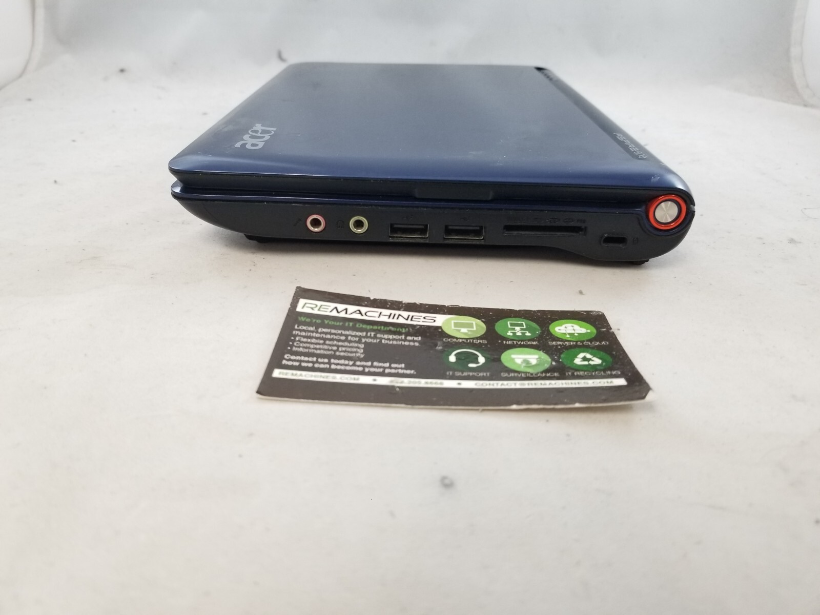 Acer Aspire One 150-1635 10.1″ Intel Atom N270 1.6GHz 1GB 160GB HDD No OS