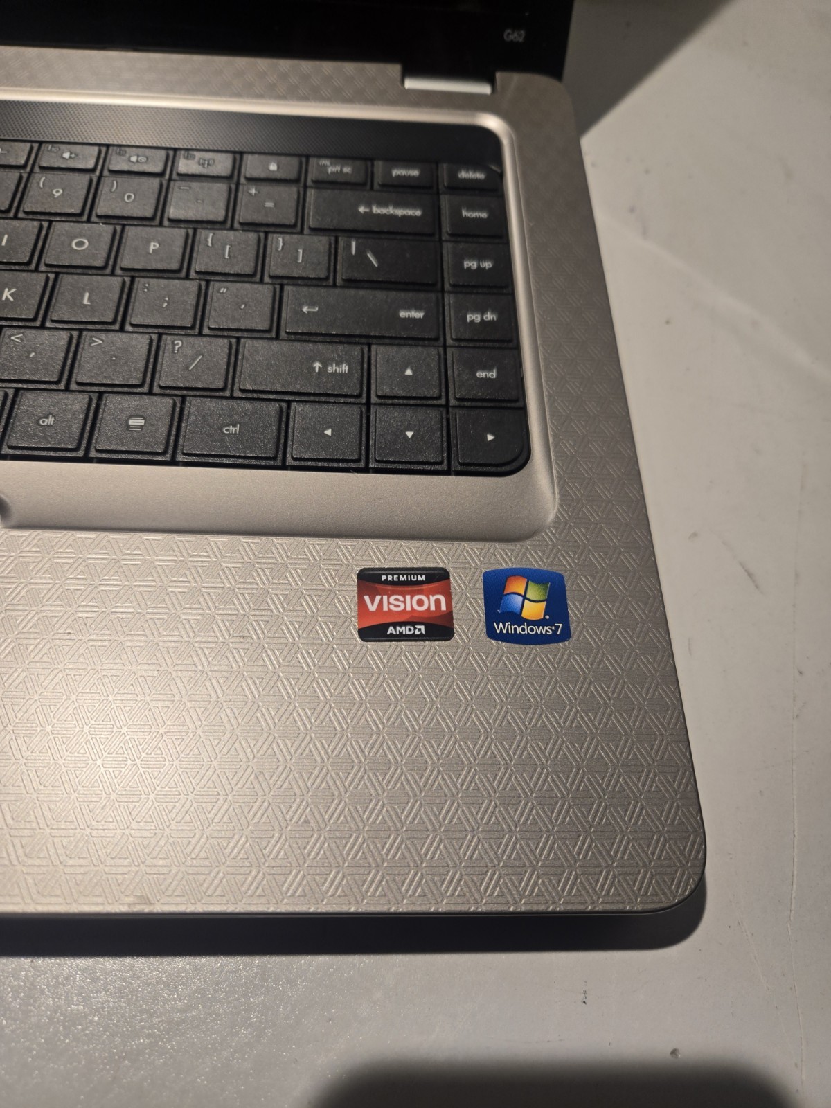 HP G62-367DX Laptop AMD NO HD/OS/POWER/BATT