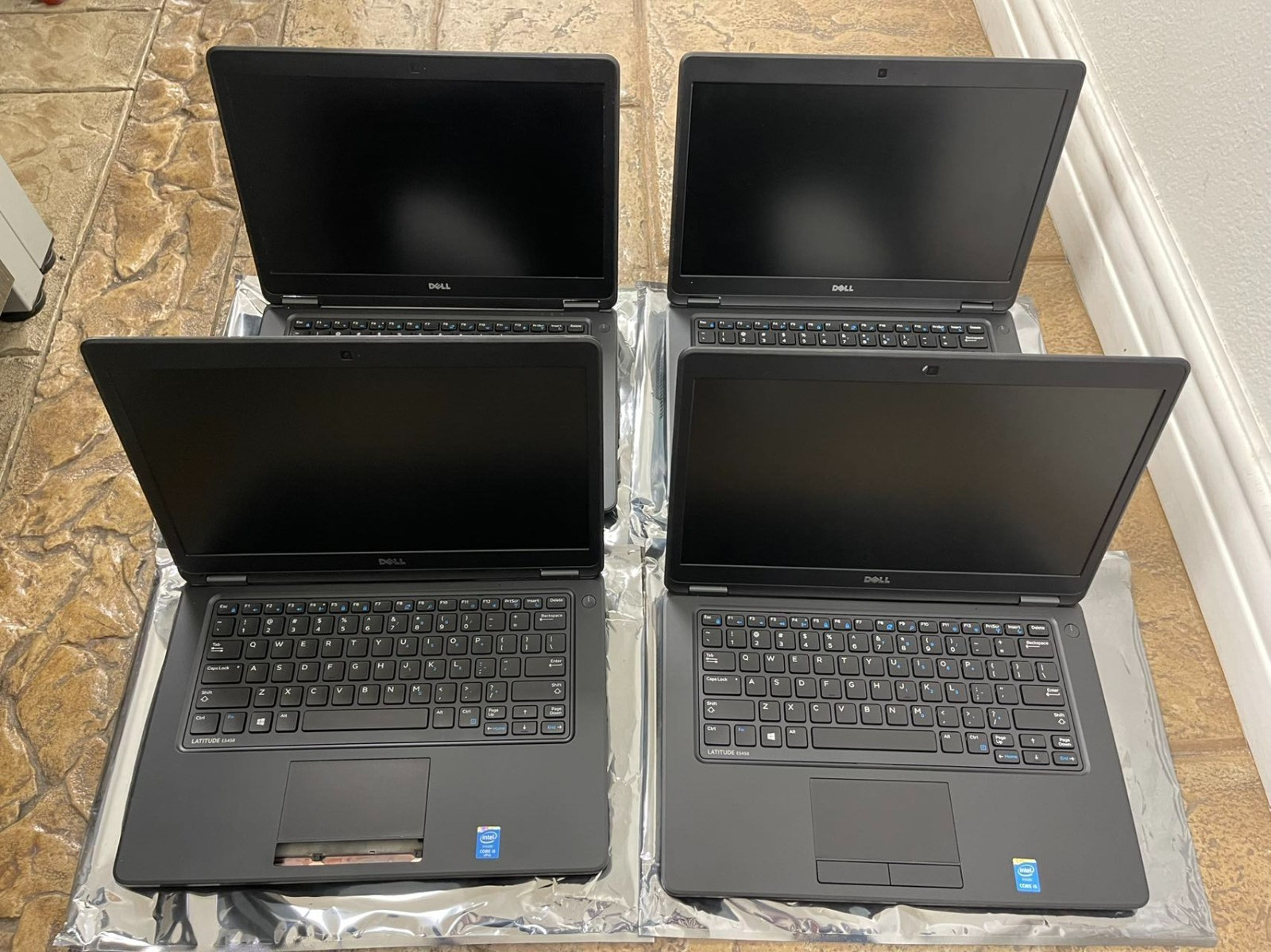 LOTX4 Dell Latitude 14.0″ 3X E5450 +1X E7450 I5 Screen Motherboard *READ*