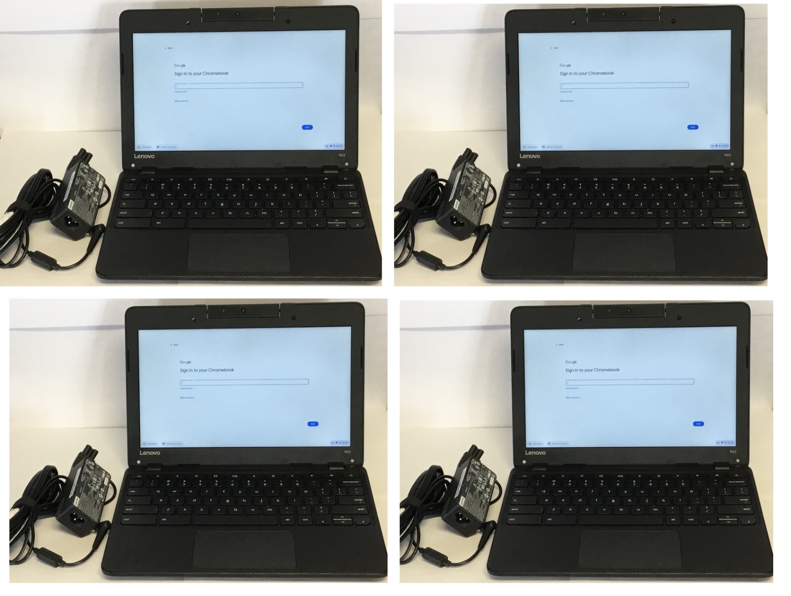 Lenovo Chromebook N23 Laptop 11.6″ 4GB RAM 16GB SSD HDMI Wi-Fi Bluetooth Qty: 4