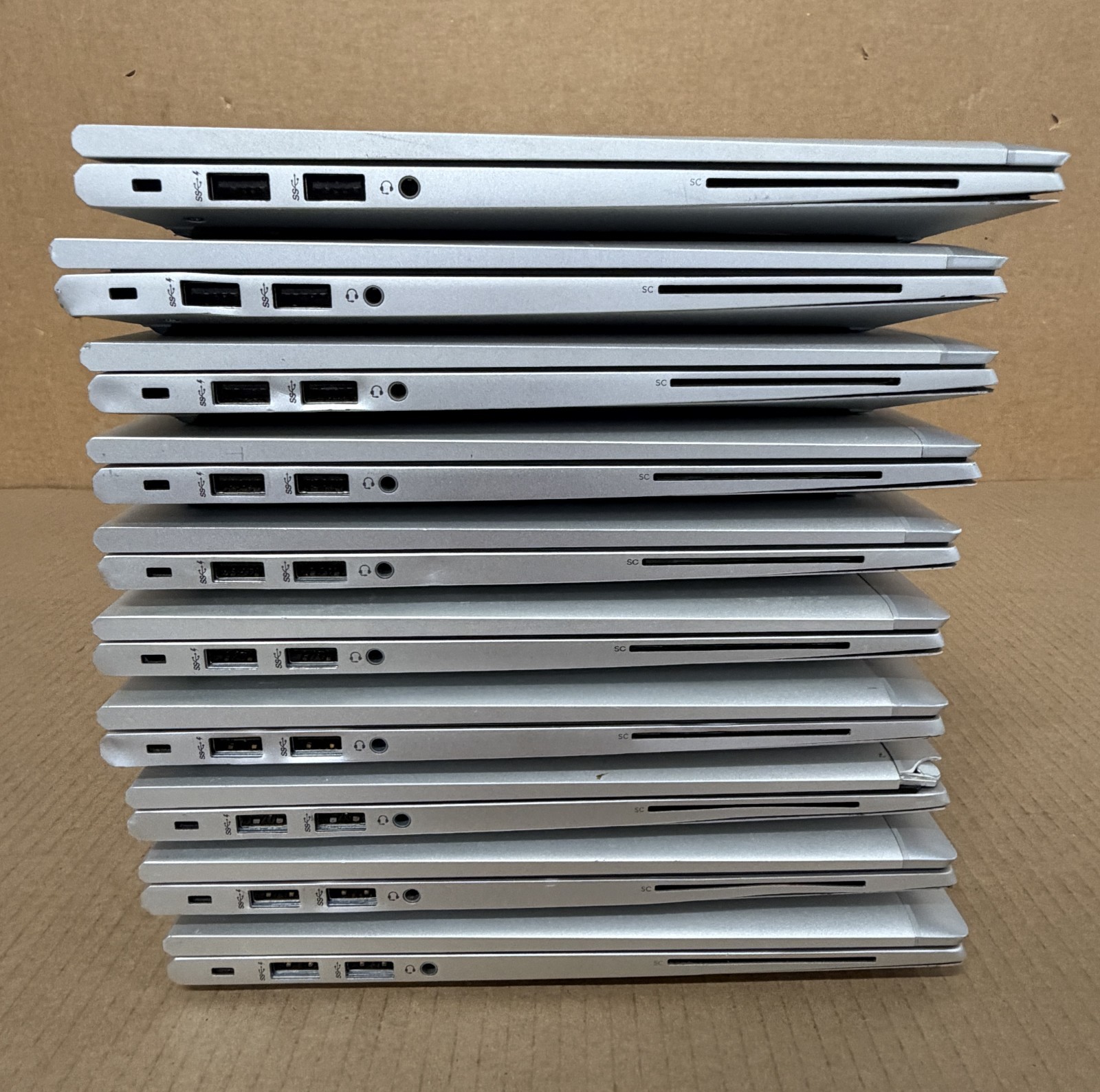 Lot of 10 HP EliteBook 845 G7/G8 | AMD RYZEN | NO RAM/SSD/OS/ADAPT | READ H
