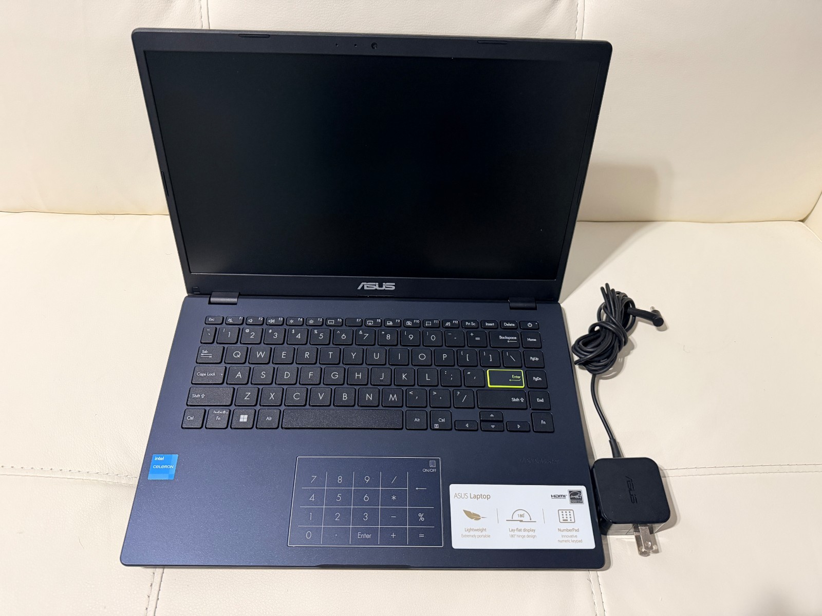 ASUS Vivobook Laptop 14″ FHD Intel N4500 4GB DDR4 128G EMMC + Wireless Mouse