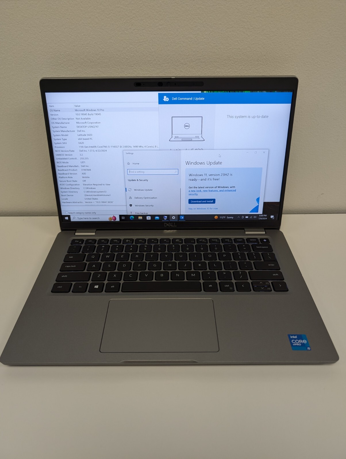 Dell Latitude 5420 14″ 2.6 GHz i5-1145G7 16GB 256GB SSD WARRANTY [GRADE A] [USA]
