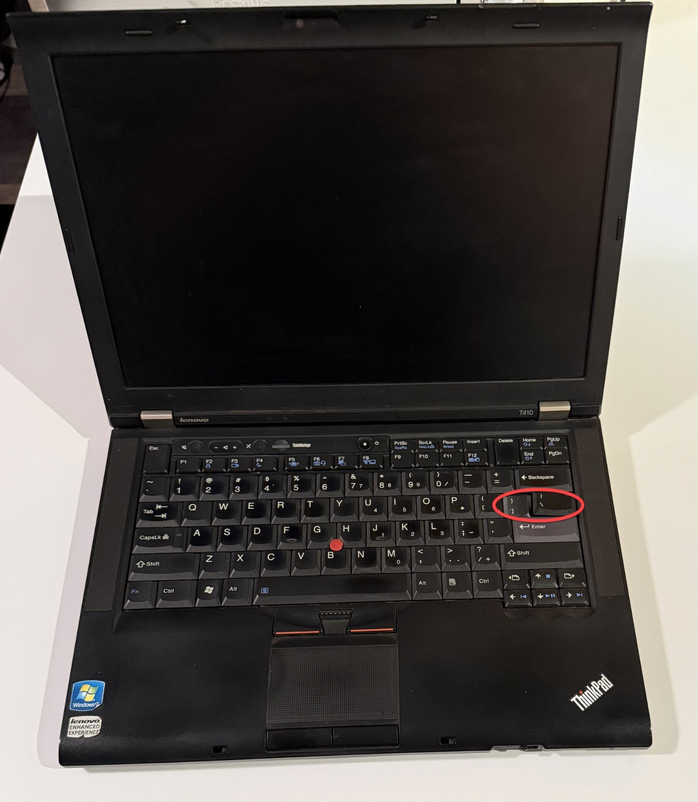 ThinkPad T410 2516-F9U Intel i5 M480 2.67GHz 4GB Ram 297GB HD