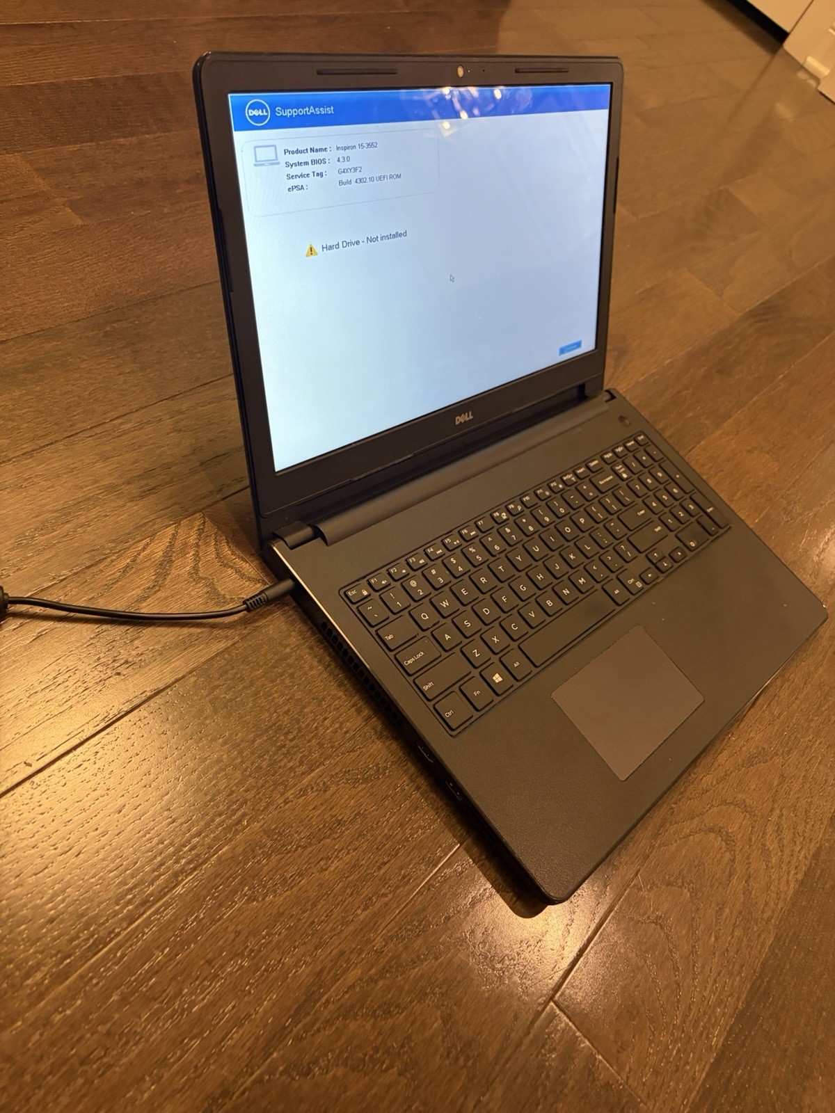 Dell Inspiron 15-3552 15.6″ 4GB RAM, Celeron N3060, No HDD, ODD + Charger Tested