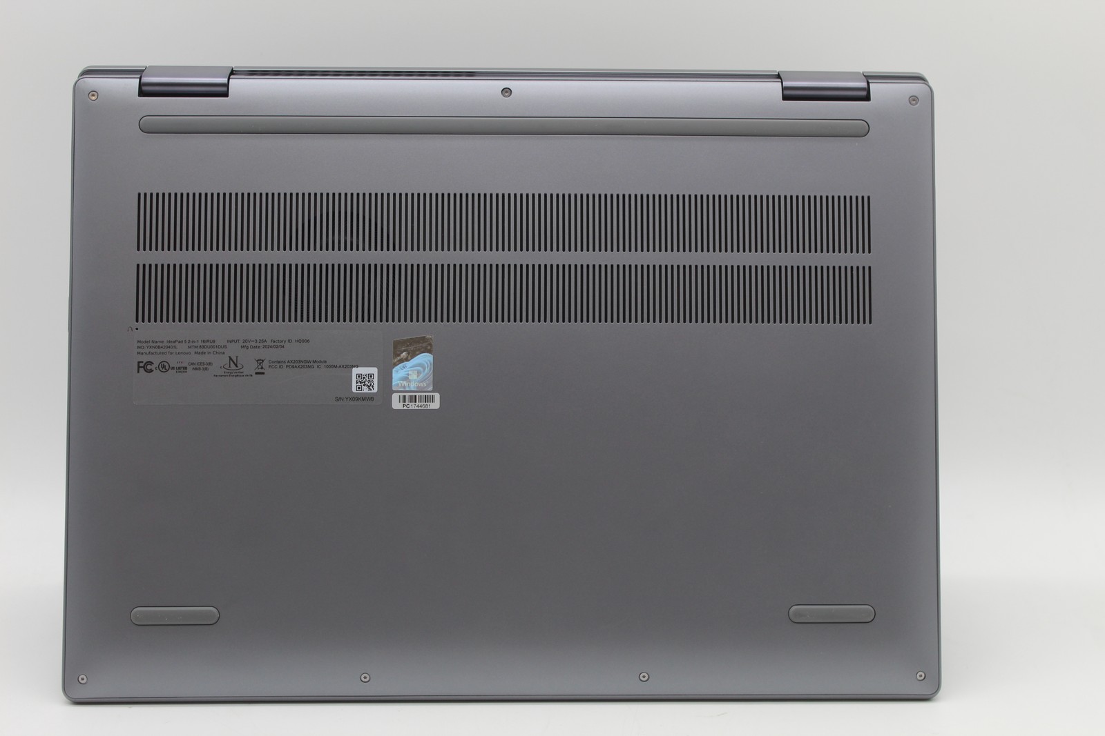 Lenovo IdeaPad 5 16″ Touch Intel Core 5 120U 1.4GHz 16GB 512GB SSD PC1744681