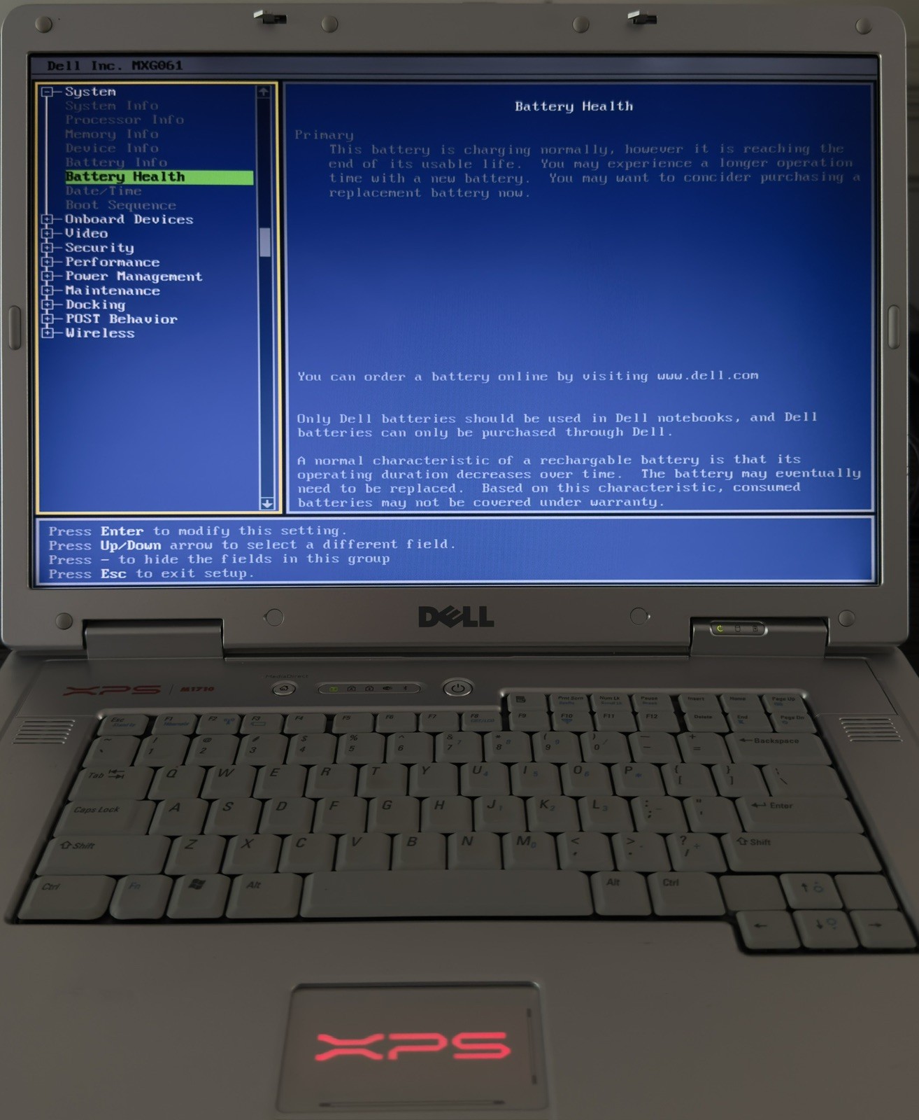 Dell XPS M1710 Retro Gaming Laptop Windows XP, GTX NVIDIA, 7900GS, Intel T2600