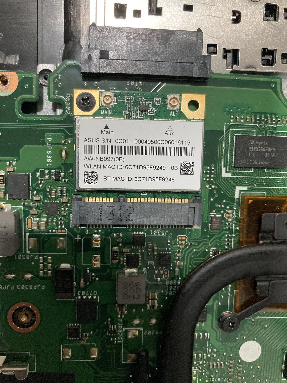 Asus S550CM i7-3537U 2.0GHzCPU 24GB SSD 4GB Ram “BASE ONLY FOR PARTS ONLY” hm