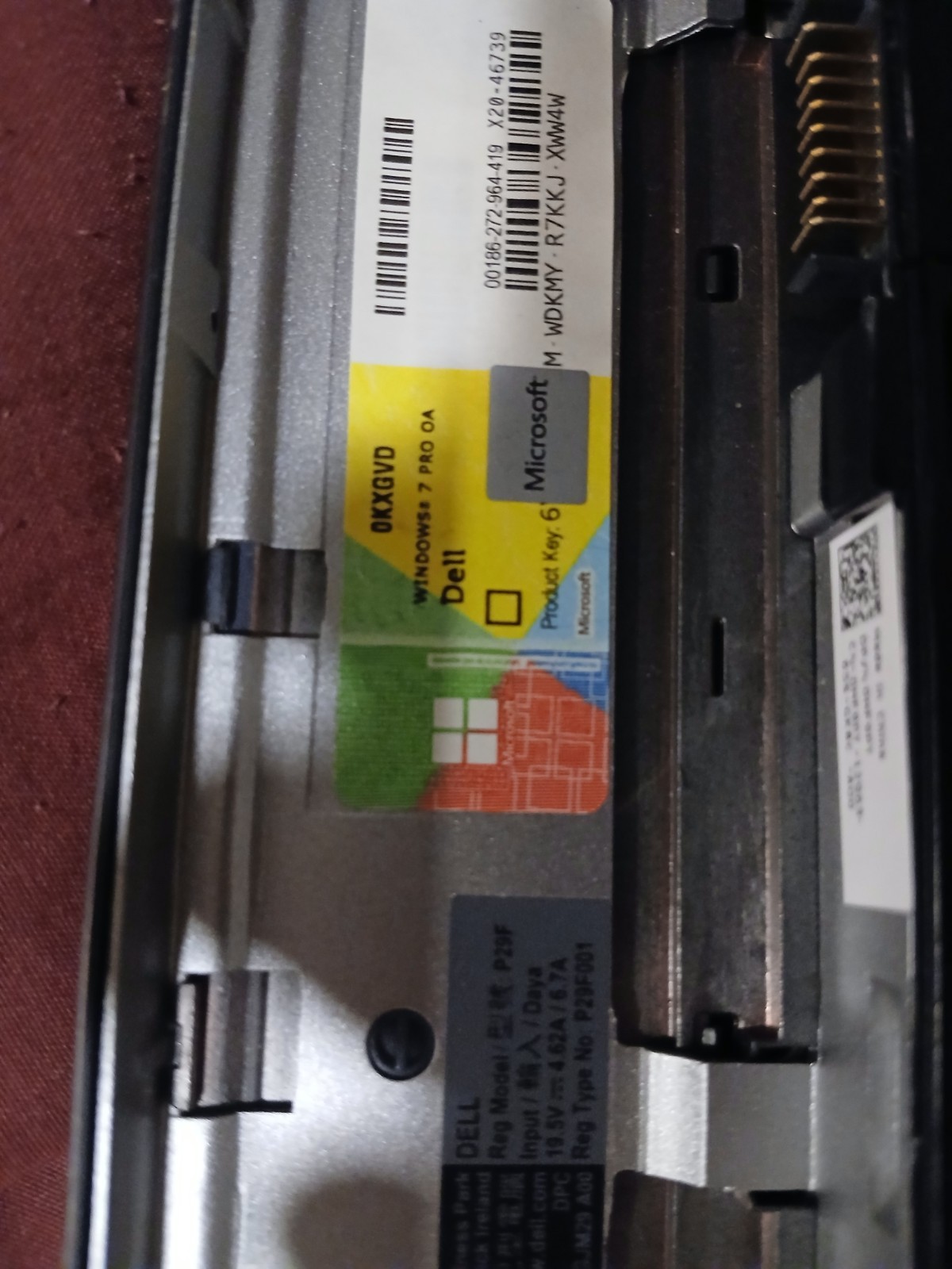 Dell 6540 Laptop 8gb Ram 15″ w/dvd, Pwr Sup.No Cam/hd/Os/Bat-Works Fantasticallÿ