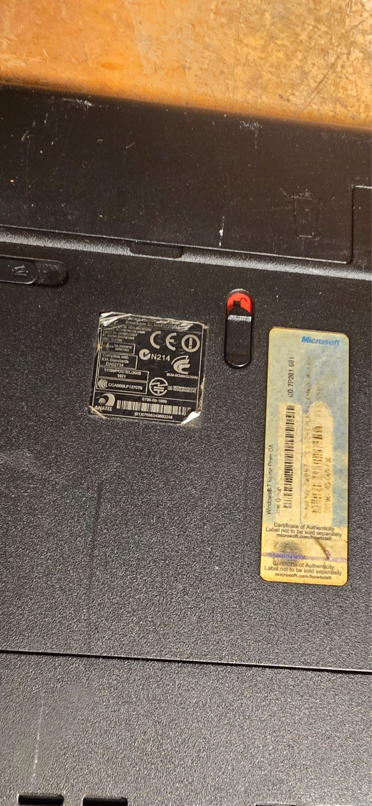 Acer Aspire 5253-BZ893 Laptop For Parts Password Locked Bad Battery No Accessori