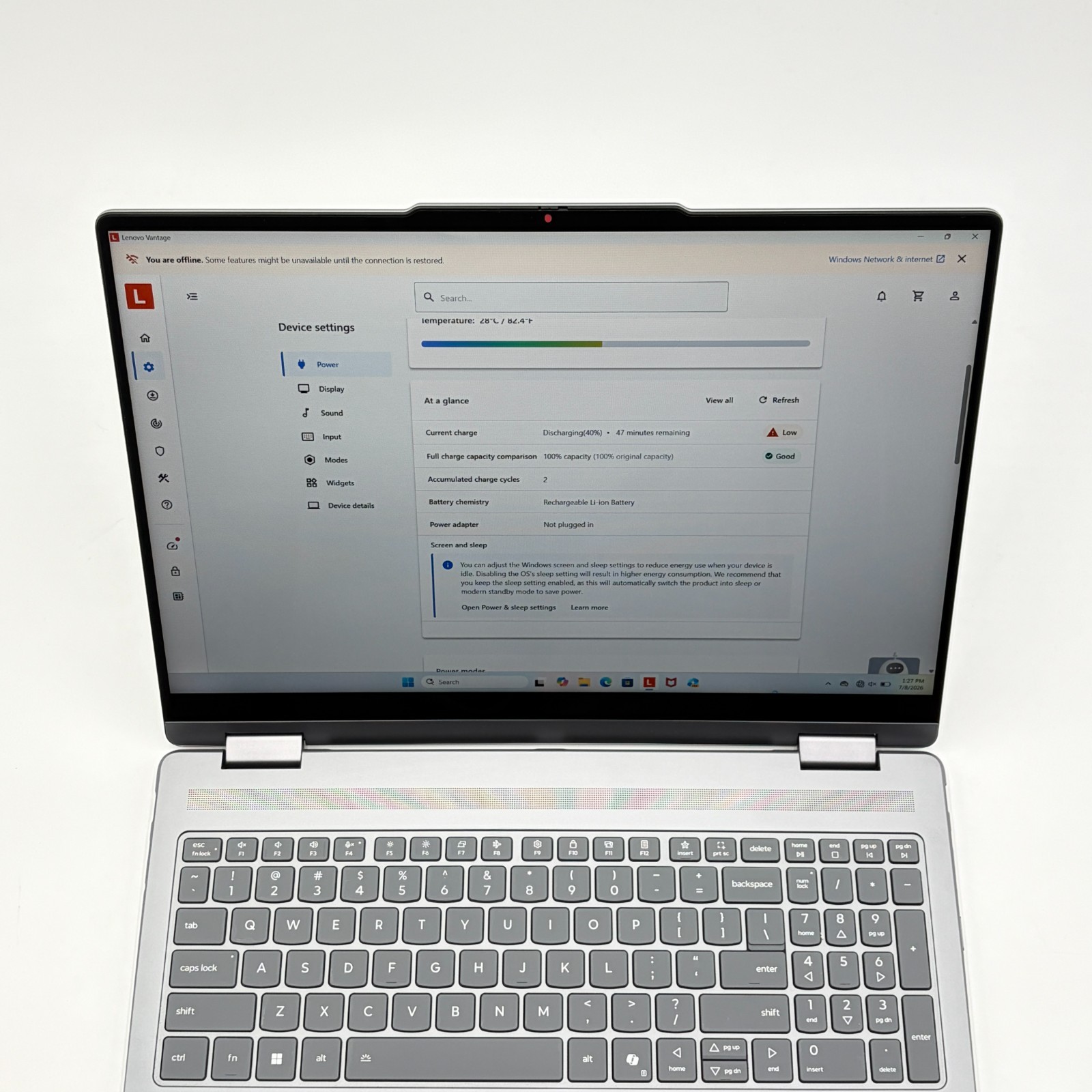 Lenovo Yoga 7 16″ 2-in-1 (16ILL10) – Ultra 7 256V, 16GB Ram, 1TB SSD, W11H