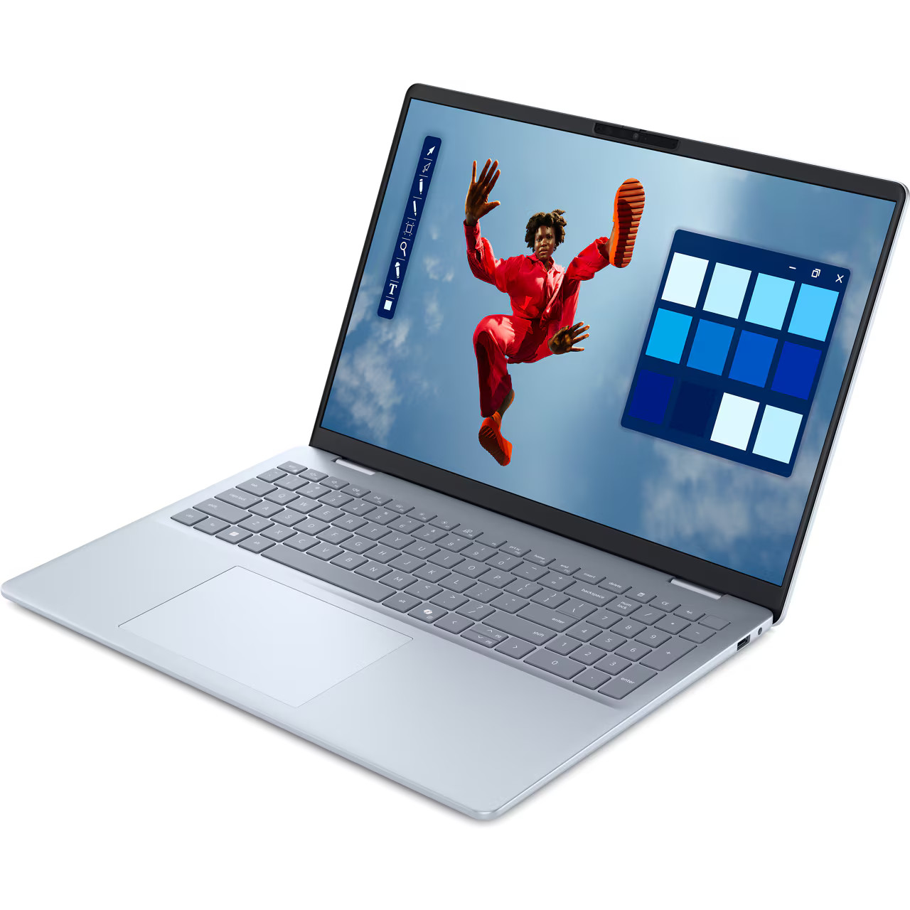 Dell 16 Plus Core Ultra 7 256V 16GB RAM 1TB SSD W11 Home Ice Blue IPS
