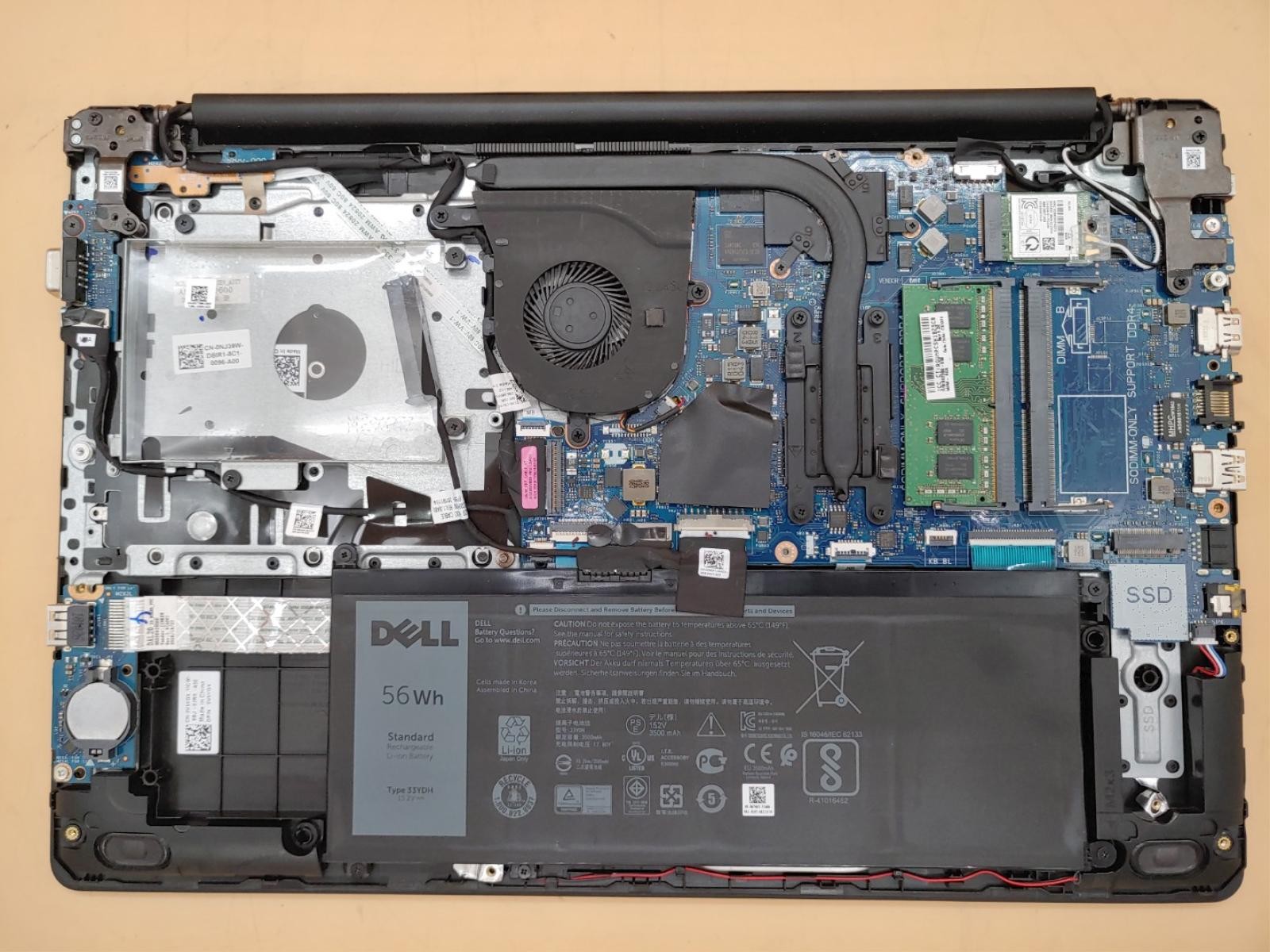 Dell Latitude 3590 15.6″ Intel i7-8550U 8GB **NO SSD/HDD/NO OS/NO AC** *READ*