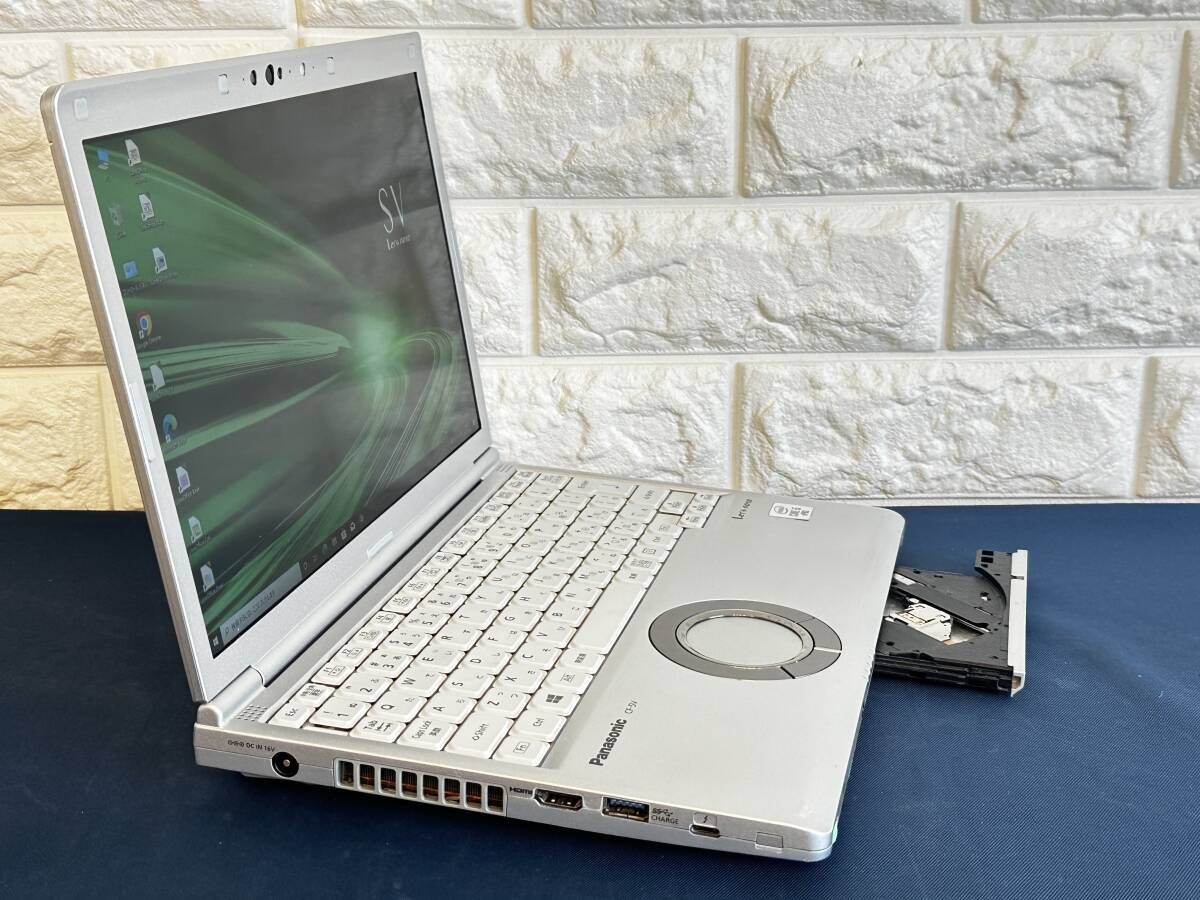 Panasonic Let’s note CF SV9 Core i5-10310U RAM 8GB SSD 256GB Win 11 Pro DVD
