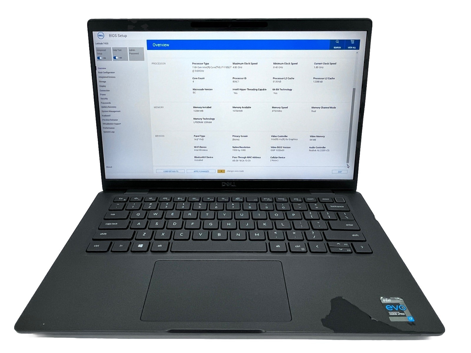 Dell Latitude 7420 14″ FHD i7-1185G7 3.0Ghz 32GB 512GB *GRADE C*
