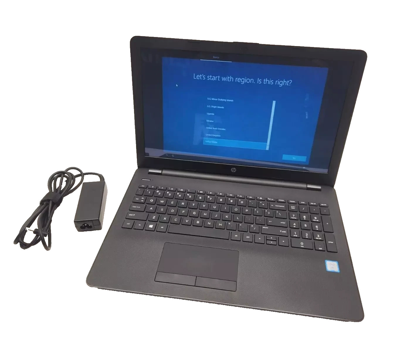 15.6″ HP Notebook Laptop 15-15-db0xxx 2.50 GHz AMD Ryzen 3 2200U 4.00 GB RAM
