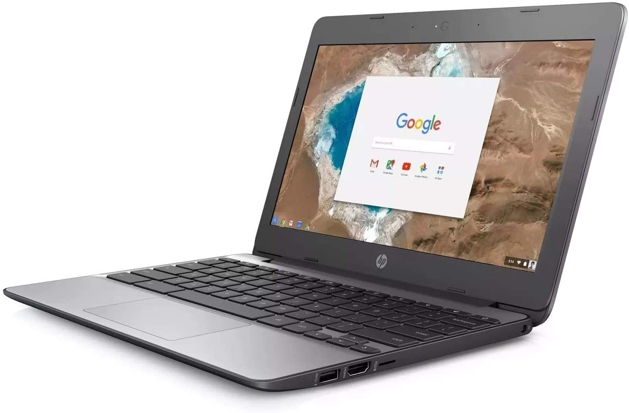 HP 11-V033NR Chromebook 11″ WLED Laptop Celeron N3060 2GB 16GB Chrome OS D GRADE